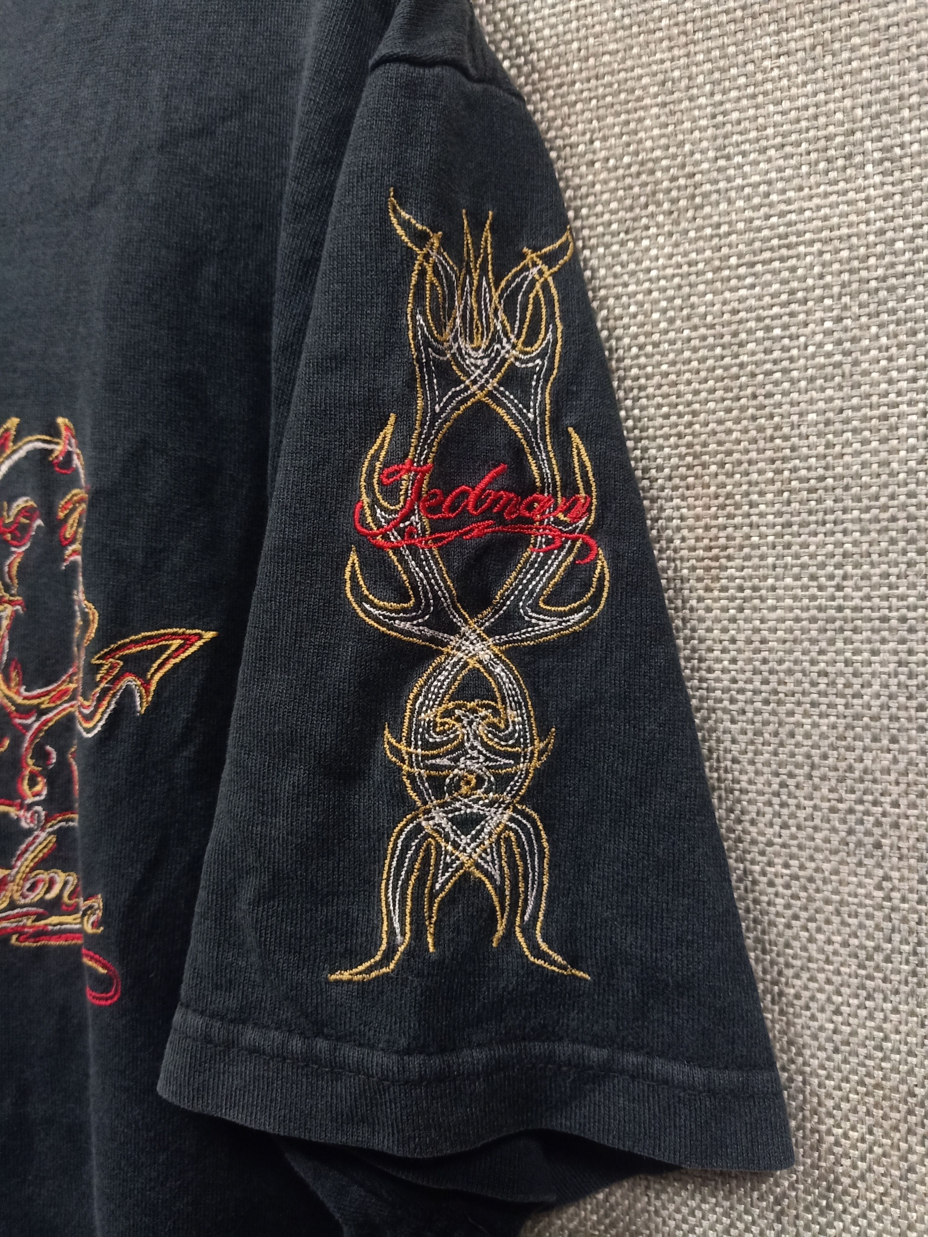 Tedman Vintage t shirt tedman's logo embroidery Size US L / EU 52-54 / 3 - 4 Thumbnail