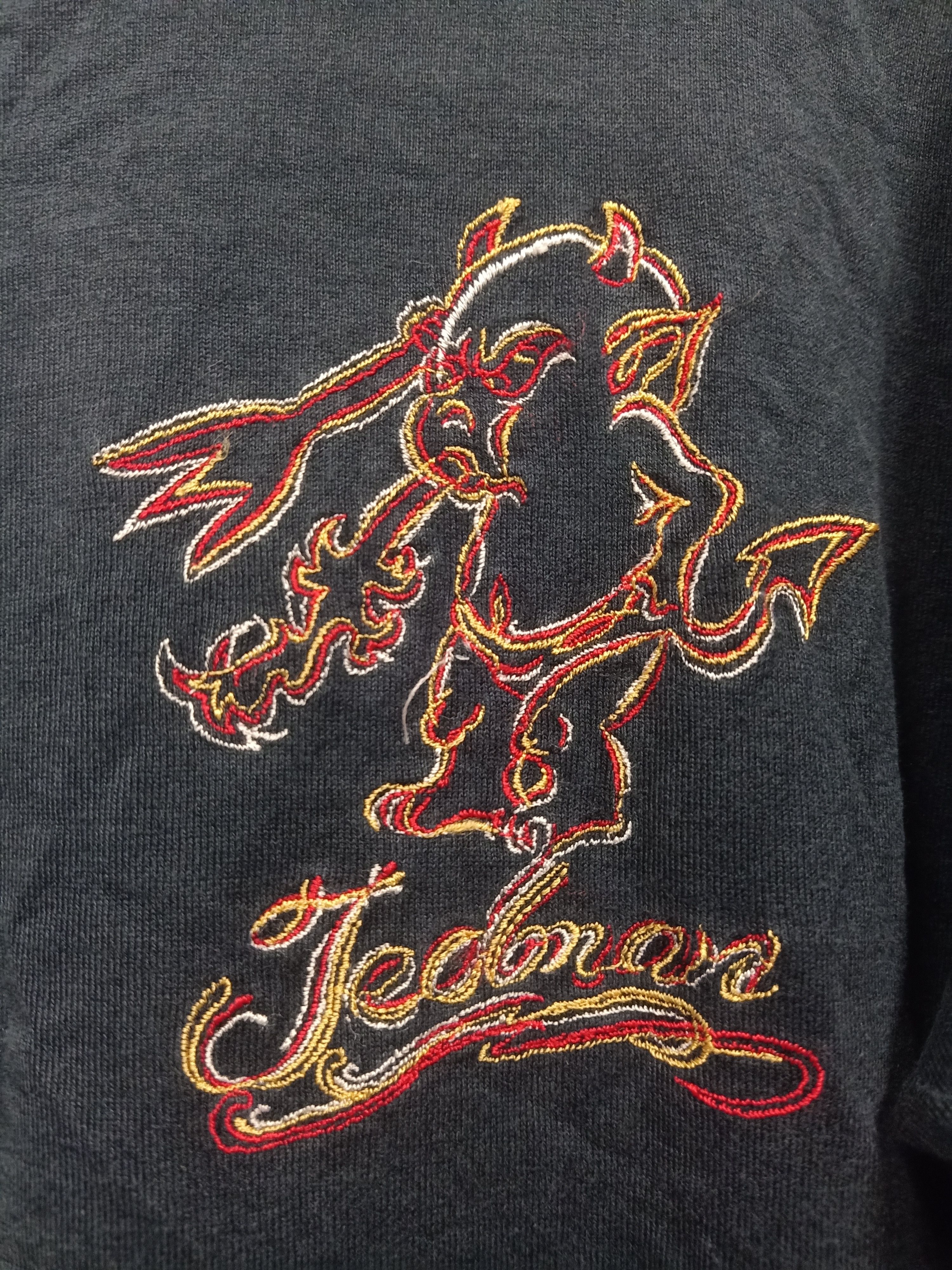 Tedman Vintage t shirt tedman's logo embroidery Size US L / EU 52-54 / 3 - 3 Thumbnail