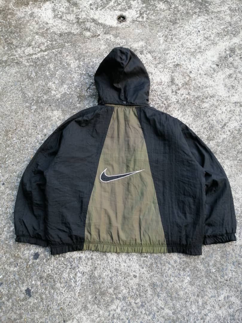 Nike × Vintage Vintage 90s Nike Air Swoosh Jacket Size US L / EU 52-54 / 3 - 4 Thumbnail