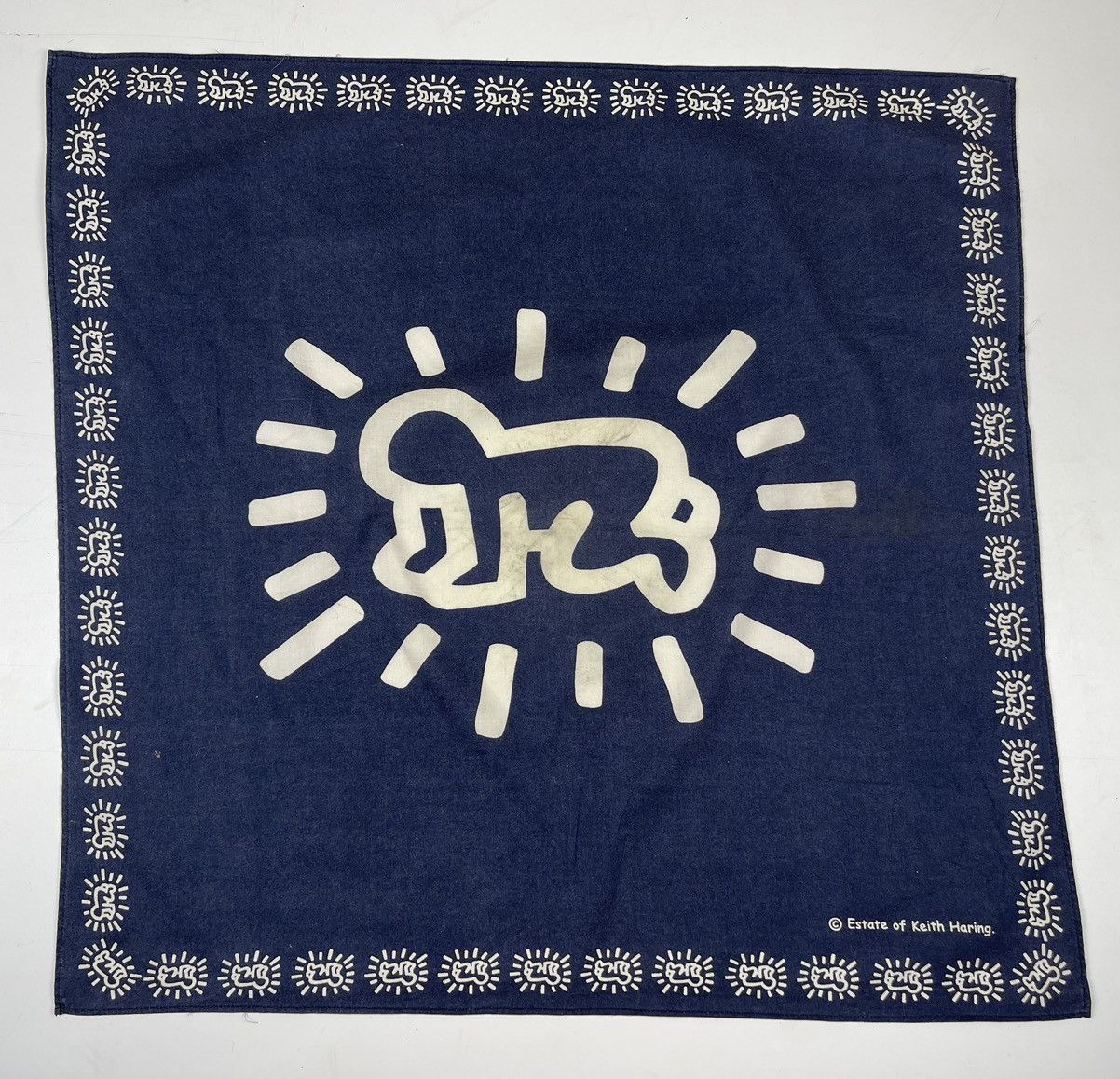 Keith Haring × Other keith haring scarf bandana neckerchief handkerchief HC0062 Size ONE SIZE - 1 Thumbnail