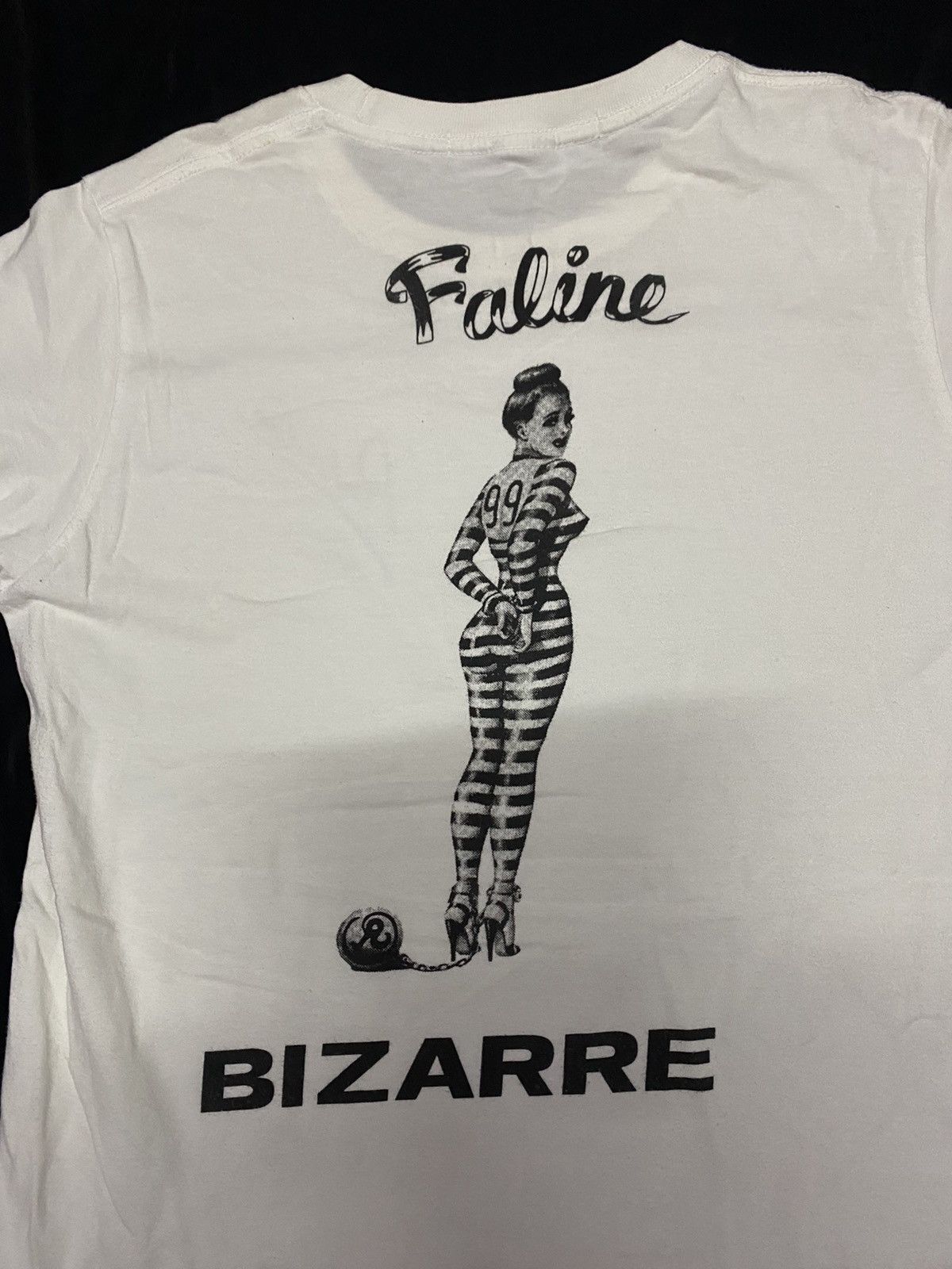 Japanese Brand Faline X Rihardson bizarre pinup girl prisoners tee Size US M / EU 48-50 / 2 - 3 Thumbnail
