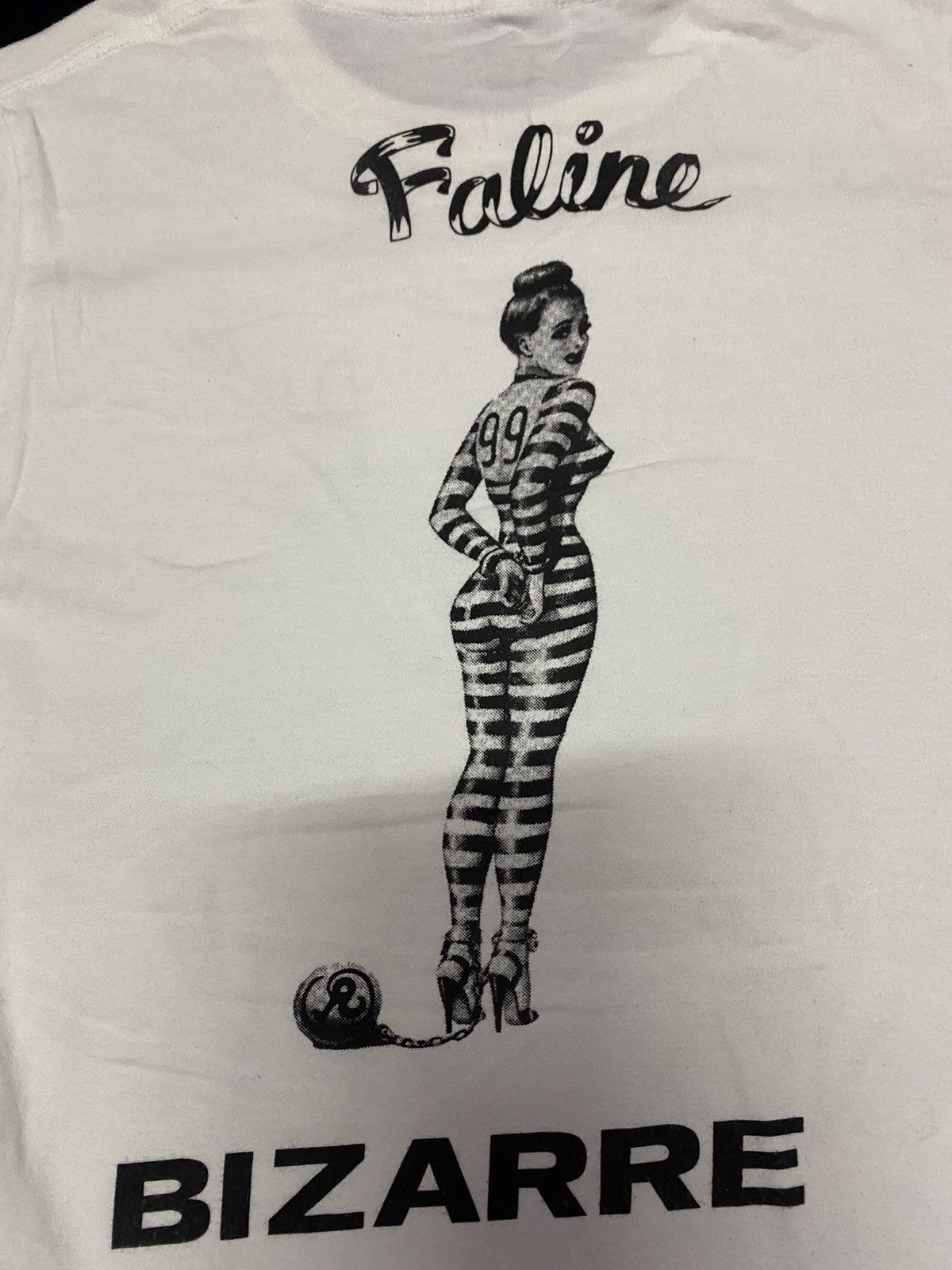 Japanese Brand Faline X Rihardson bizarre pinup girl prisoners tee Size US M / EU 48-50 / 2 - 2 Thumbnail