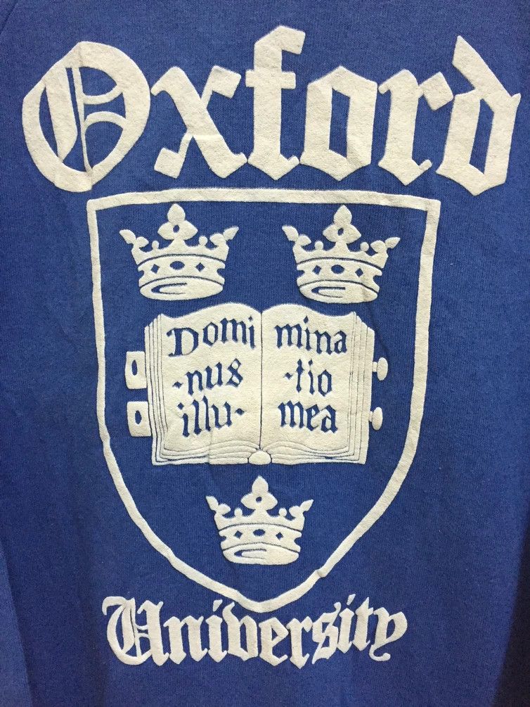 Vintage 🔥Vintage 80s/90s OXFORD UNIVERSITY crewneck sweatshirts Size US S / EU 44-46 / 1 - 2 Thumbnail