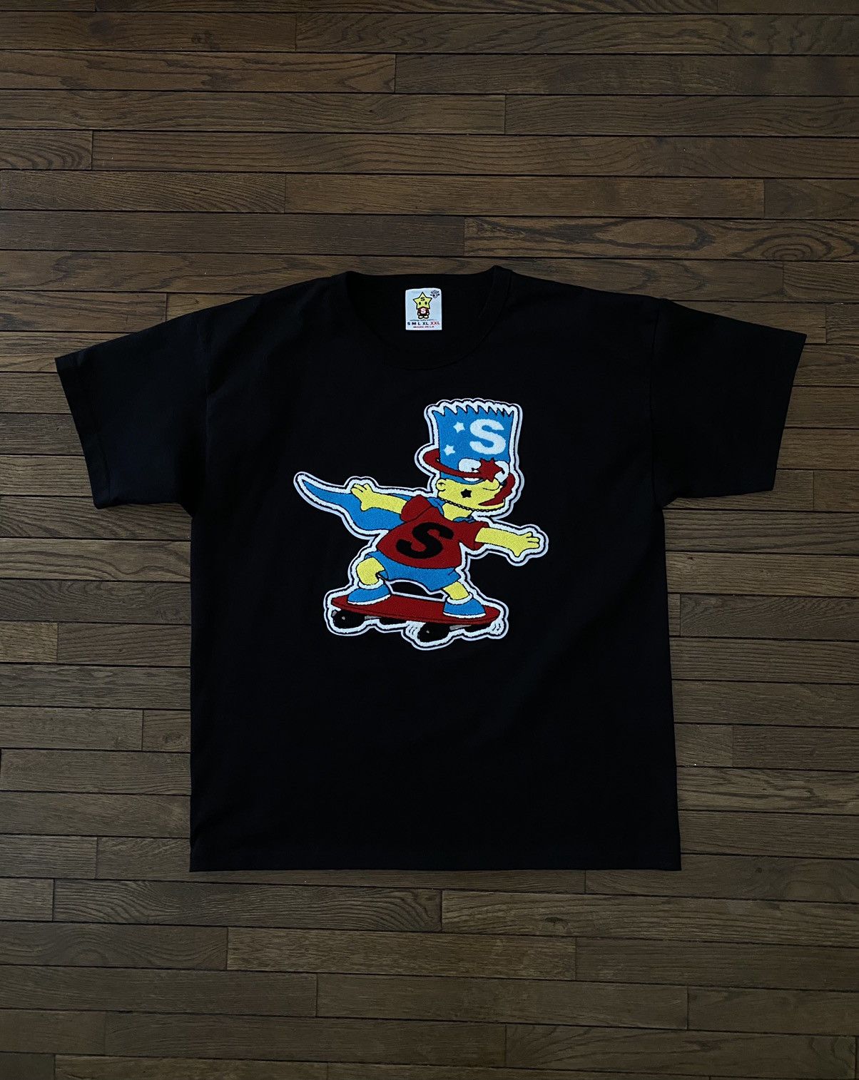 Sukamii Sukamii x The Simpsons Chenille Bart Black Tee 2XL XXL ❄️ Size US XXL / EU 58 / 5 - 1 Thumbnail