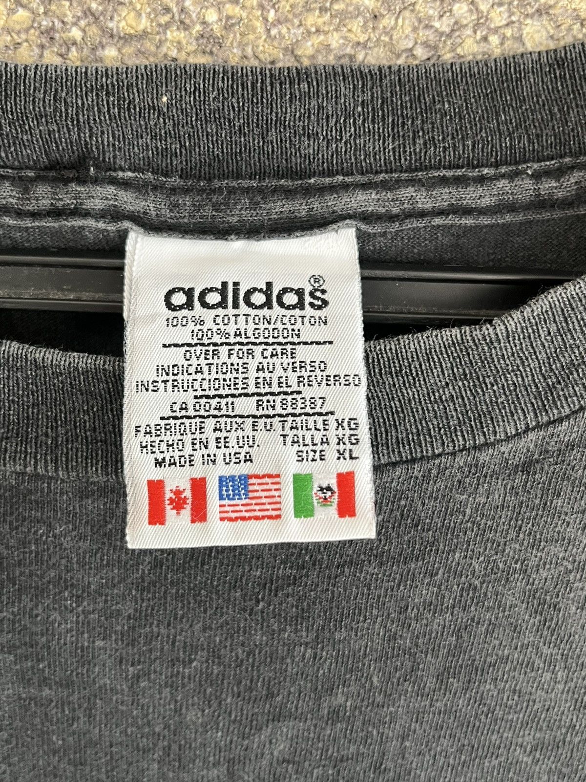 Vintage Adidas ft11 Size US XL / EU 56 / 4 - 3 Thumbnail