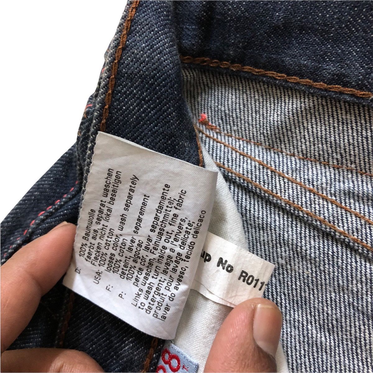 W&LT KISS THE FUTURE W.&LT WILD AND LETHAL TRASH DENIM Size US 27 - 7 Thumbnail