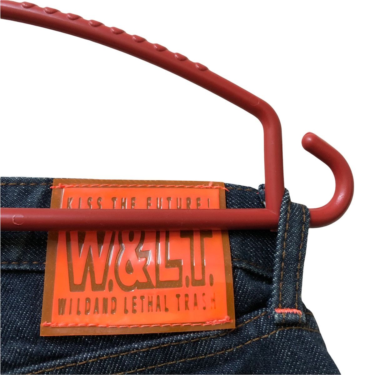 W&LT KISS THE FUTURE W.&LT WILD AND LETHAL TRASH DENIM Size US 27 - 8 Thumbnail