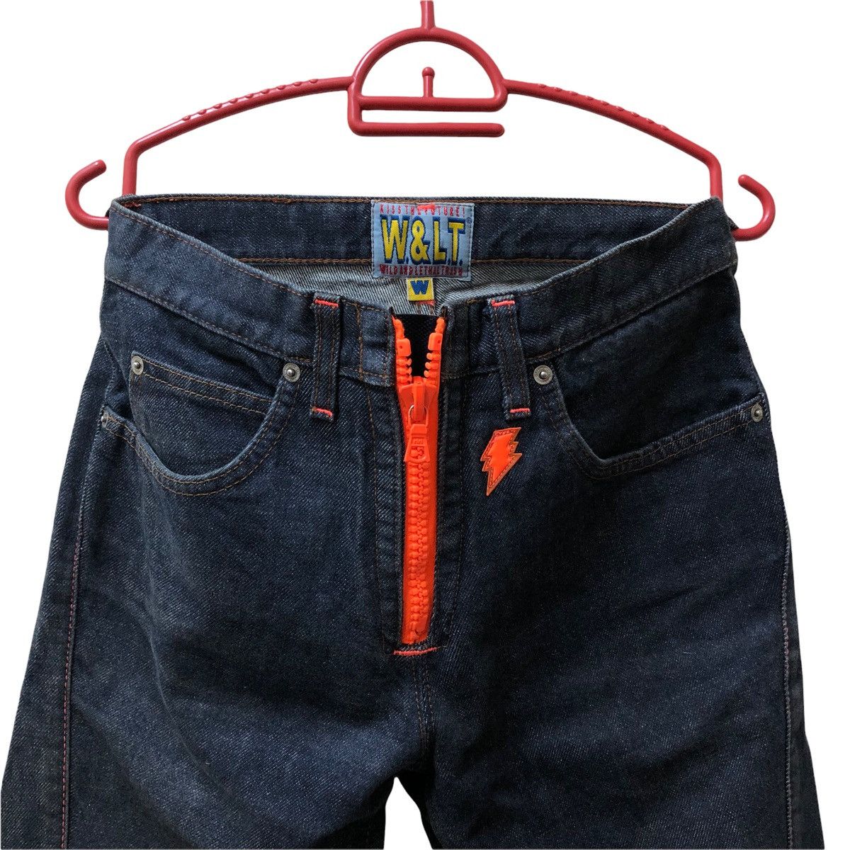 W&Lt KISS THE FUTURE W.&LT WILD AND LETHAL TRASH DENIM | Grailed