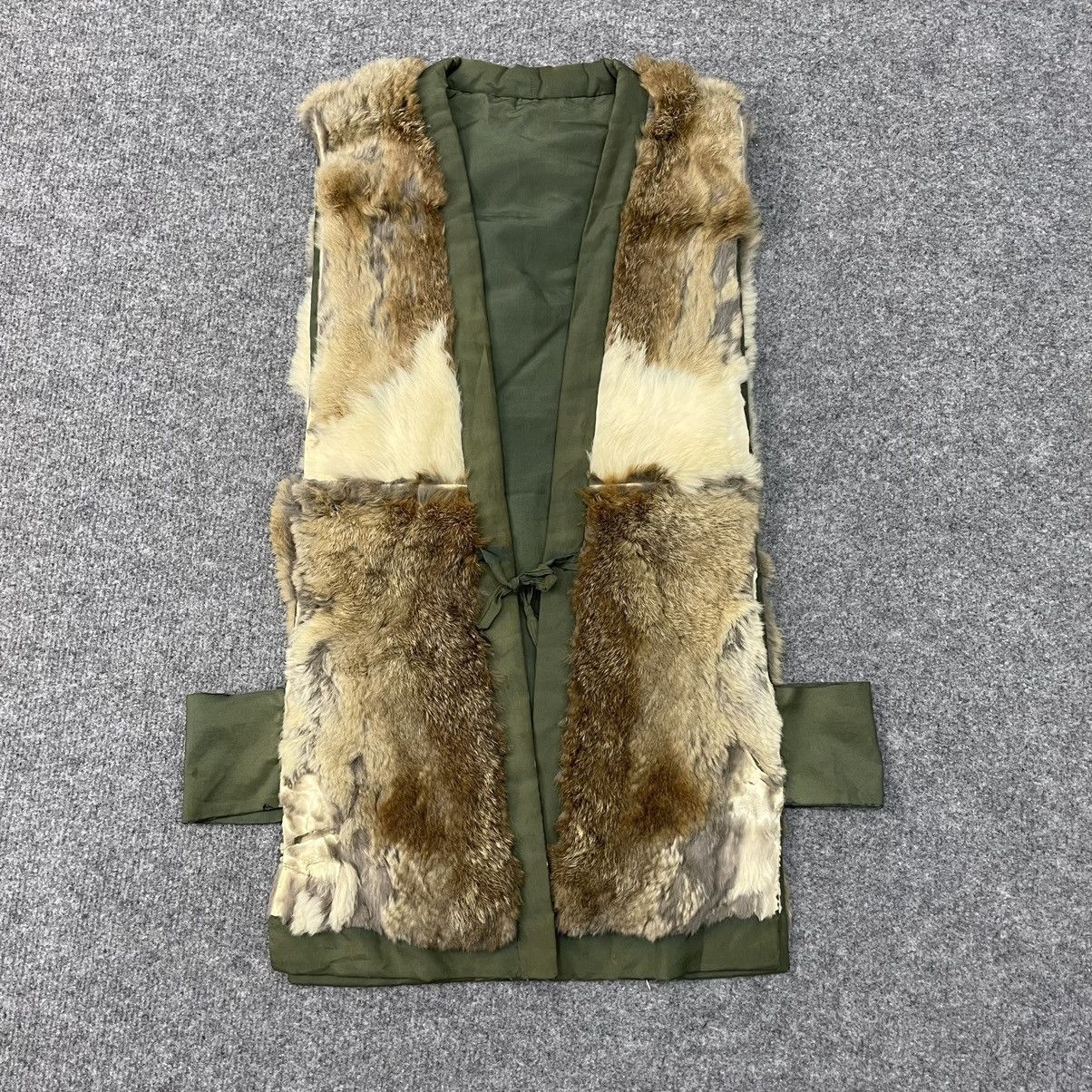 Japanese Brand × Vintage Vintage Japanese Real Fur Vest Size US M / EU 48-50 / 2 - 1 Thumbnail