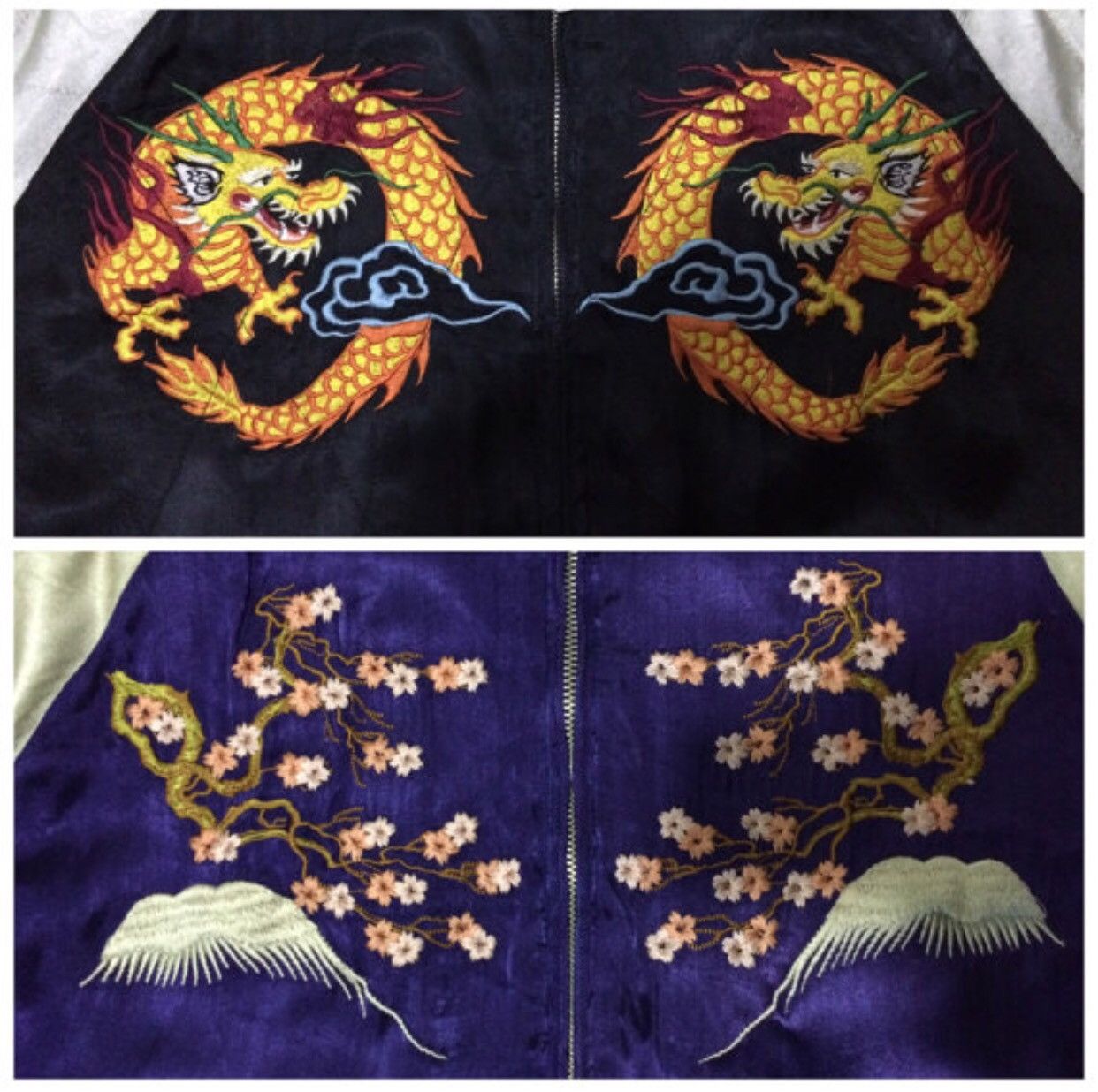 Other Sukajan Japan Reversible Embroidery Souvenirs Rayon Jacket Size US M / EU 48-50 / 2 - 3 Thumbnail