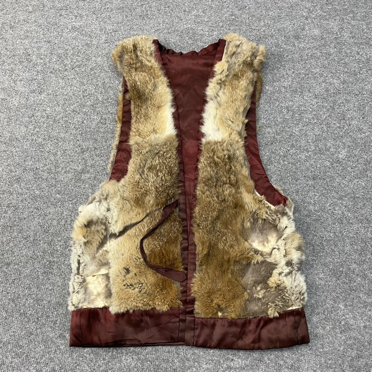 Japanese Brand × Vintage Vintage Japanese Real Fur Vest Size US M / EU 48-50 / 2 - 1 Thumbnail