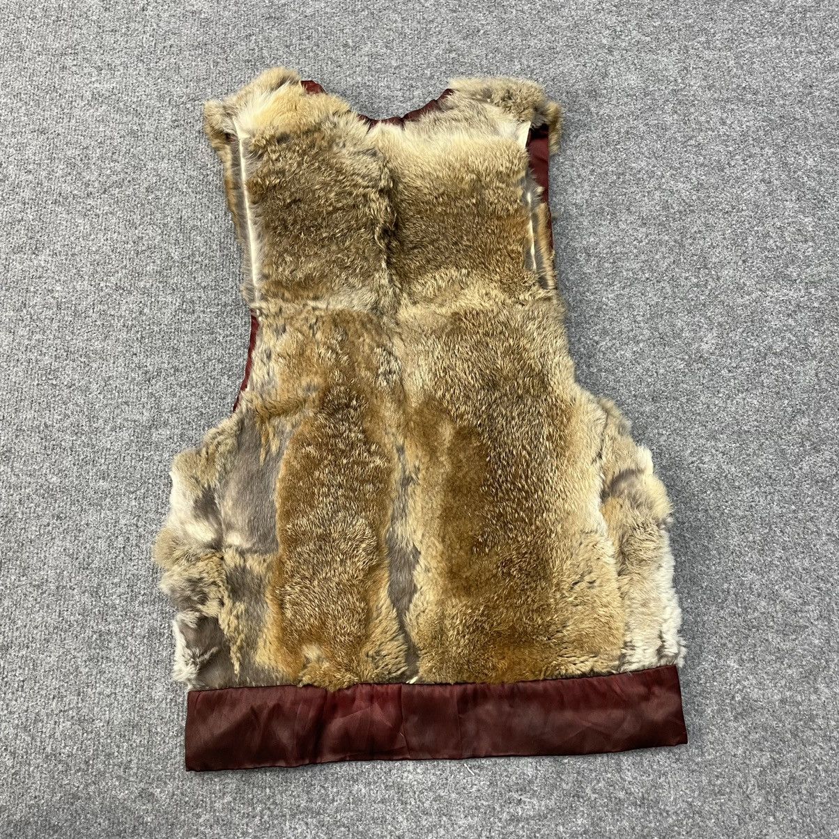 Japanese Brand × Vintage Vintage Japanese Real Fur Vest Size US M / EU 48-50 / 2 - 2 Thumbnail