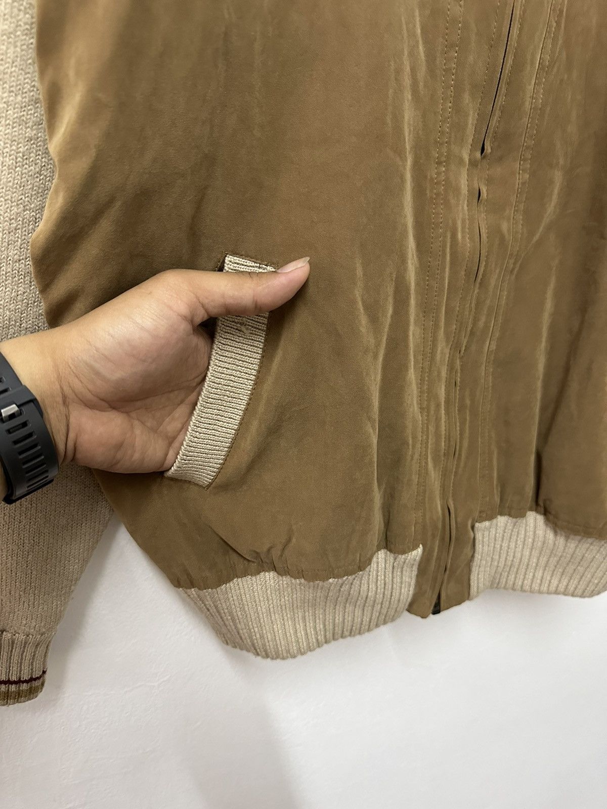 Japanese Brand × Vintage Vintage Wike & Lon patches Style Two Tone Winter Jacket Size US M / EU 48-50 / 2 - 3 Thumbnail