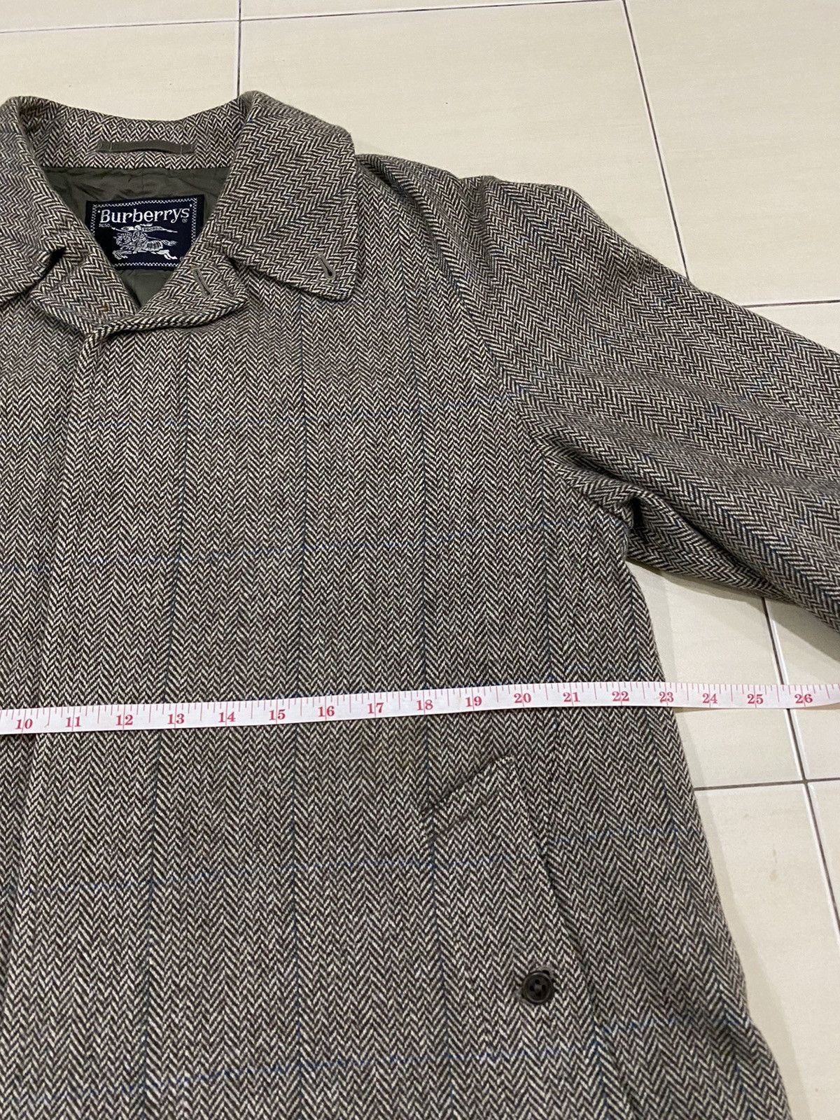 Burberry Prorsum Vintage Burberrys wool trench coat Size US L / EU 52-54 / 3 - 8 Thumbnail