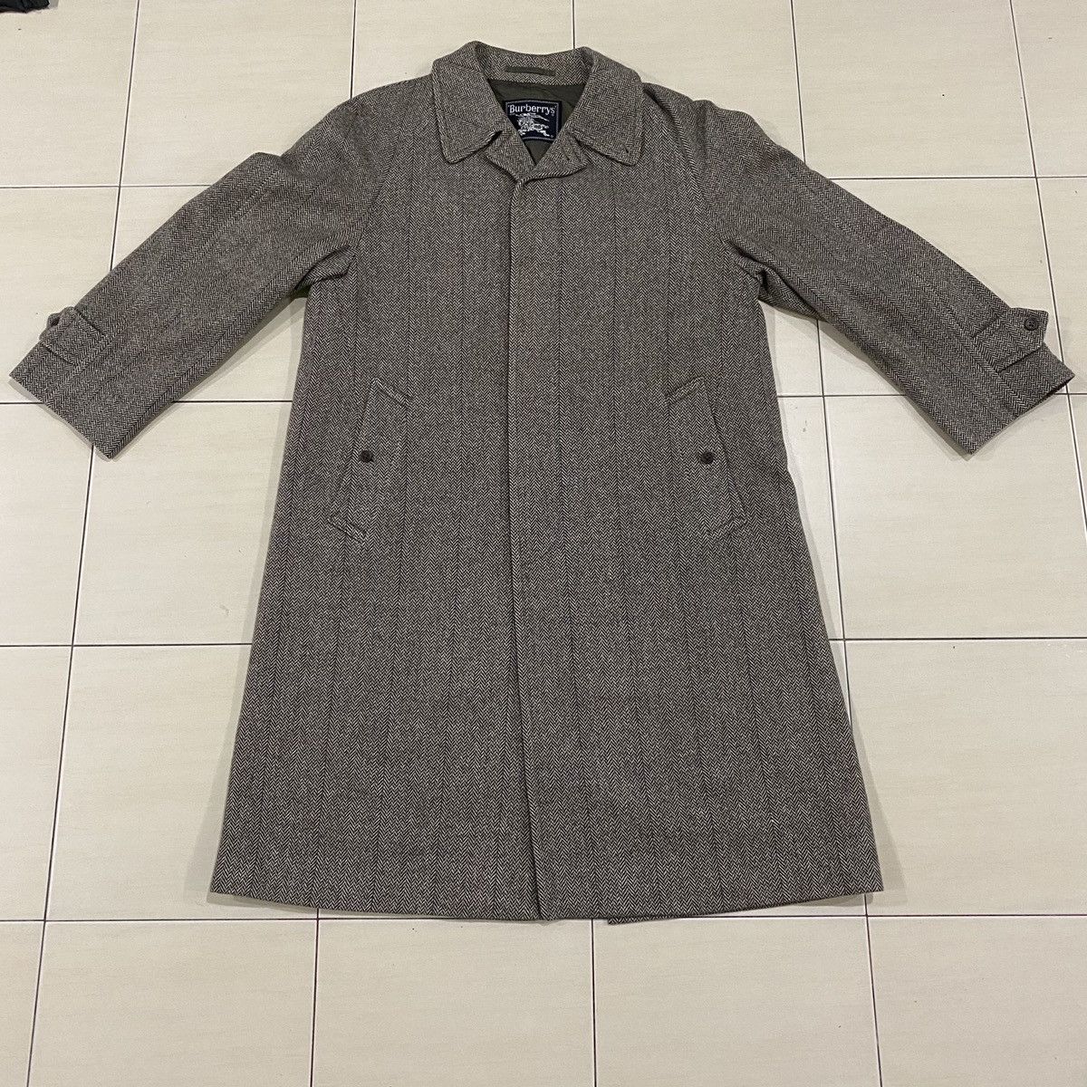Burberry Prorsum Vintage Burberrys wool trench coat Size US L / EU 52-54 / 3 - 7 Thumbnail