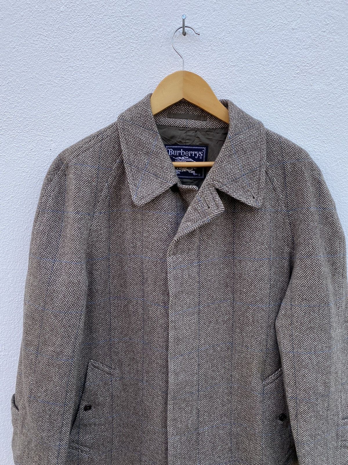 Burberry Prorsum Vintage Burberrys wool trench coat Size US L / EU 52-54 / 3 - 3 Thumbnail