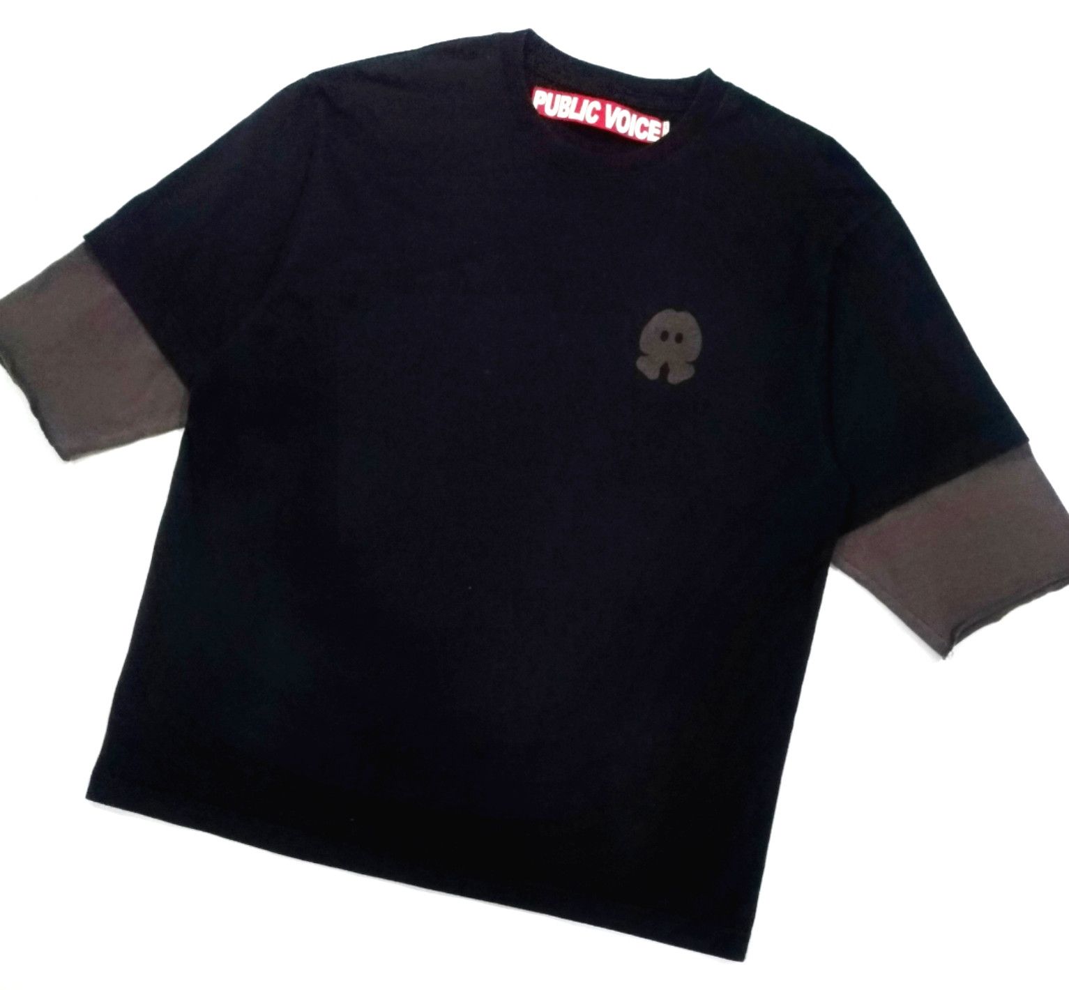 Japanese Brand RARE! PUBLIC VOICE JAPANESE STREETWEAR 3/4 SLEEVE TEE Size US L / EU 52-54 / 3 - 2 Thumbnail