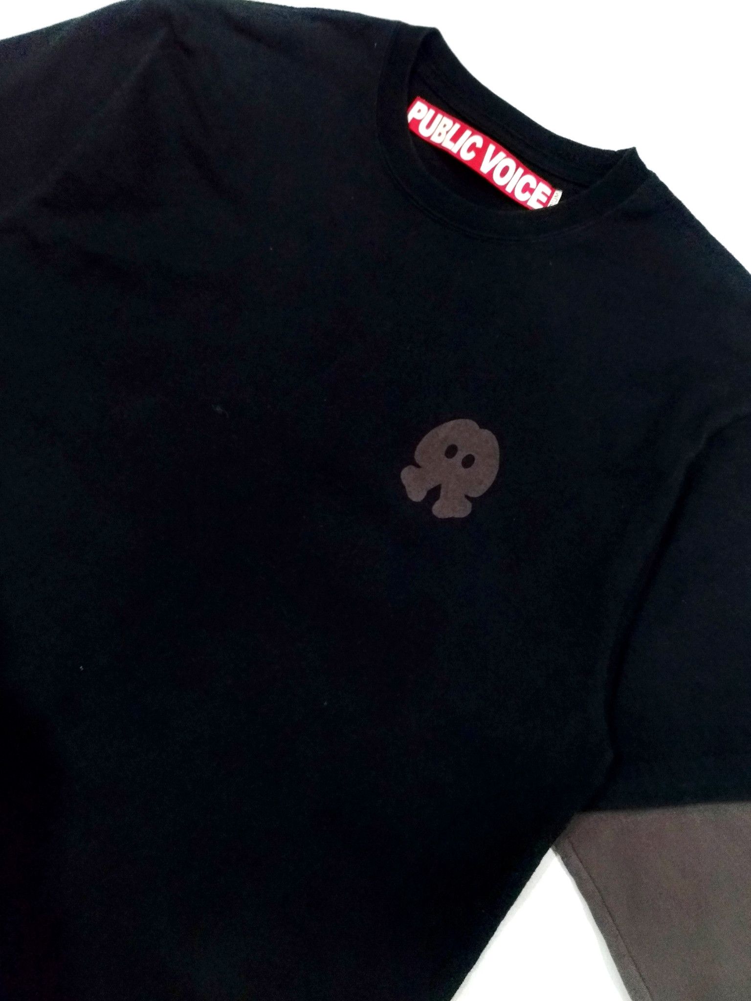 Japanese Brand RARE! PUBLIC VOICE JAPANESE STREETWEAR 3/4 SLEEVE TEE Size US L / EU 52-54 / 3 - 4 Thumbnail
