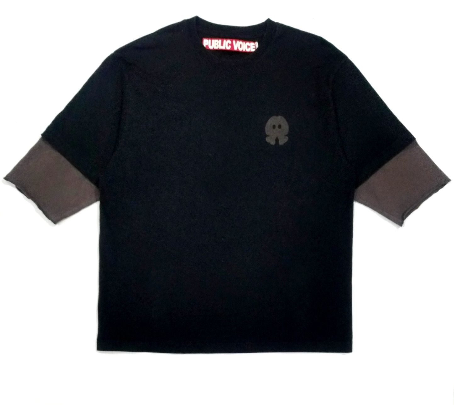Japanese Brand RARE! PUBLIC VOICE JAPANESE STREETWEAR 3/4 SLEEVE TEE Size US L / EU 52-54 / 3 - 1 Thumbnail