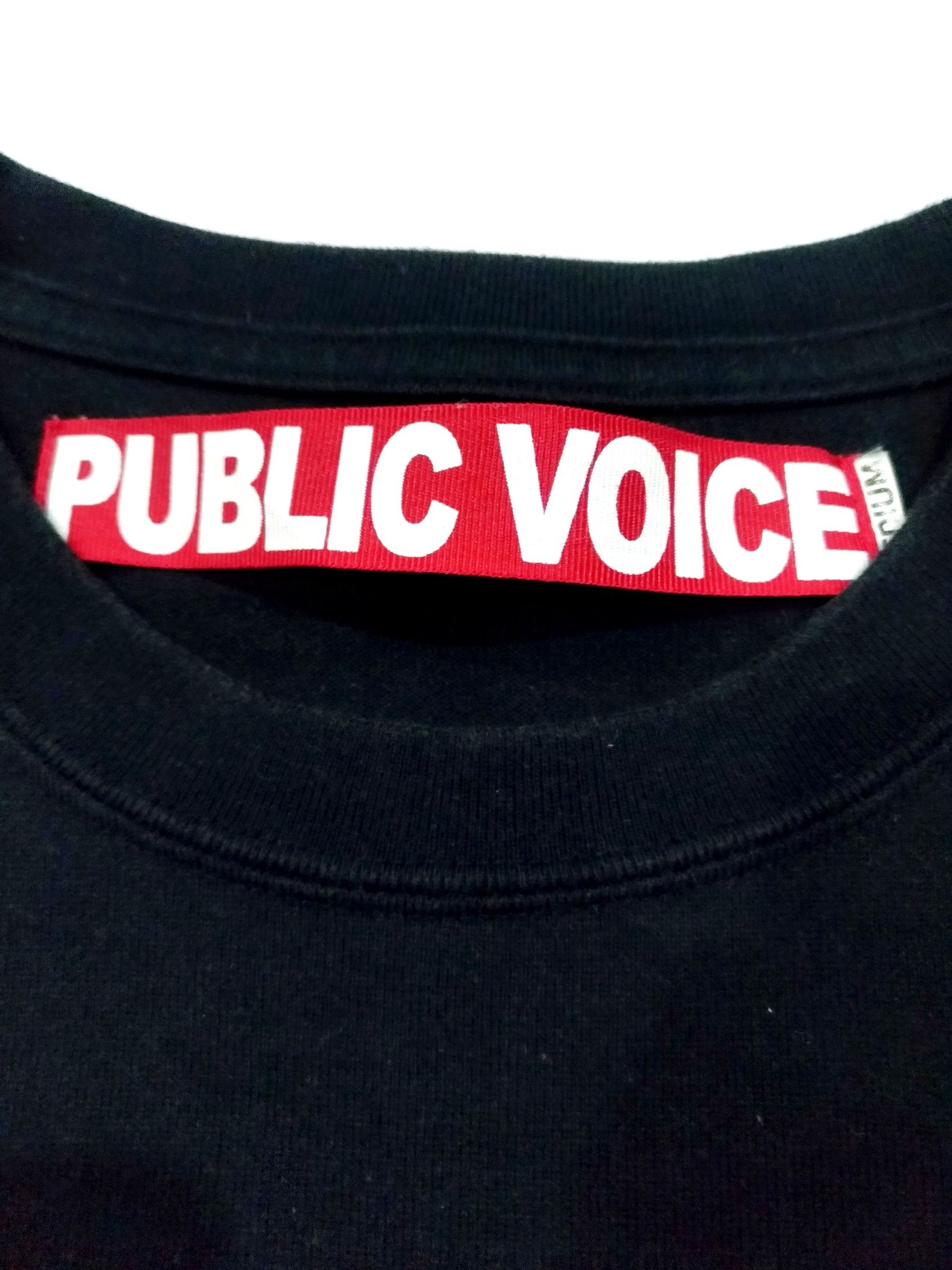 Japanese Brand RARE! PUBLIC VOICE JAPANESE STREETWEAR 3/4 SLEEVE TEE Size US L / EU 52-54 / 3 - 5 Thumbnail