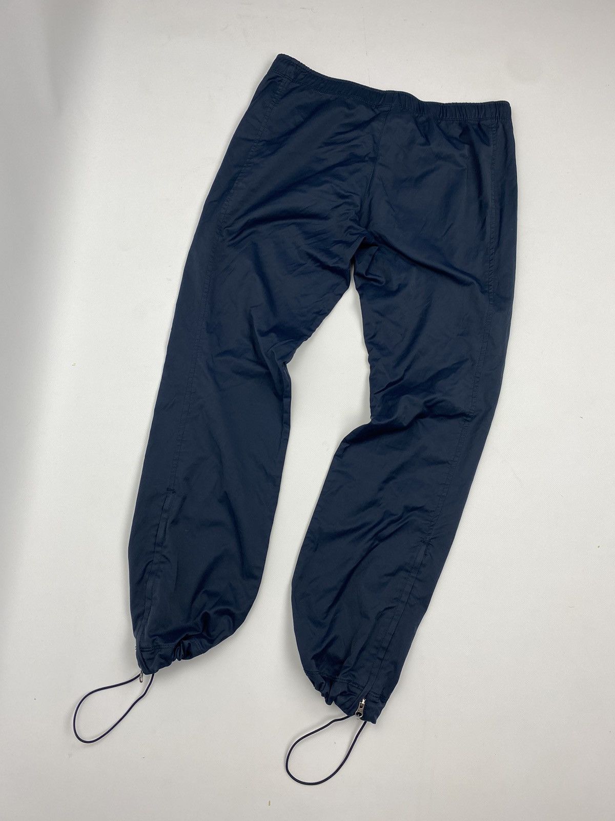 Nike × Vintage Vintage Nike Y2K Nylon Drill Black Track Pants Size 28" / US 6 / IT 42 - 3 Thumbnail