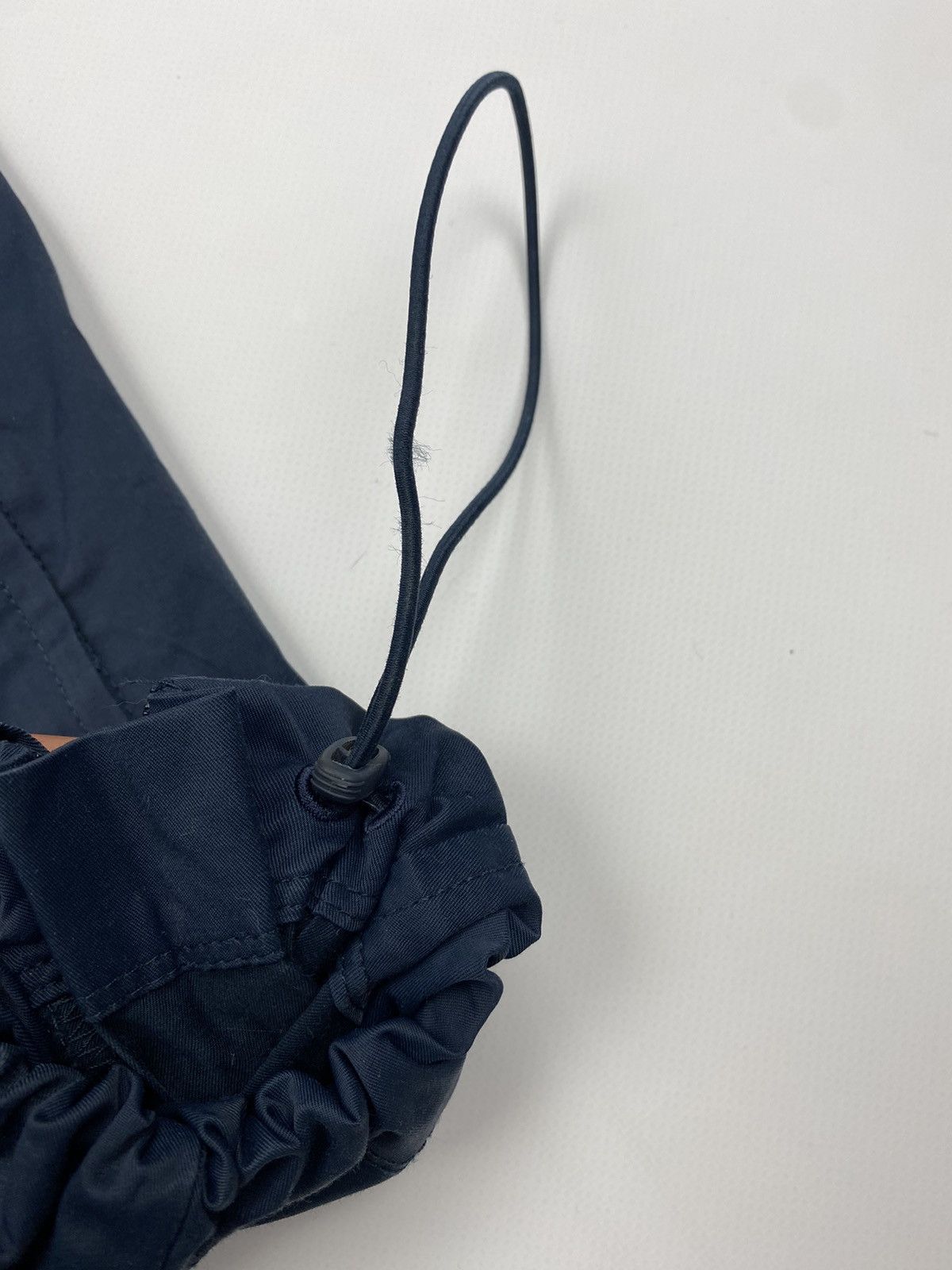 Nike × Vintage Vintage Nike Y2K Nylon Drill Black Track Pants Size 28" / US 6 / IT 42 - 4 Thumbnail