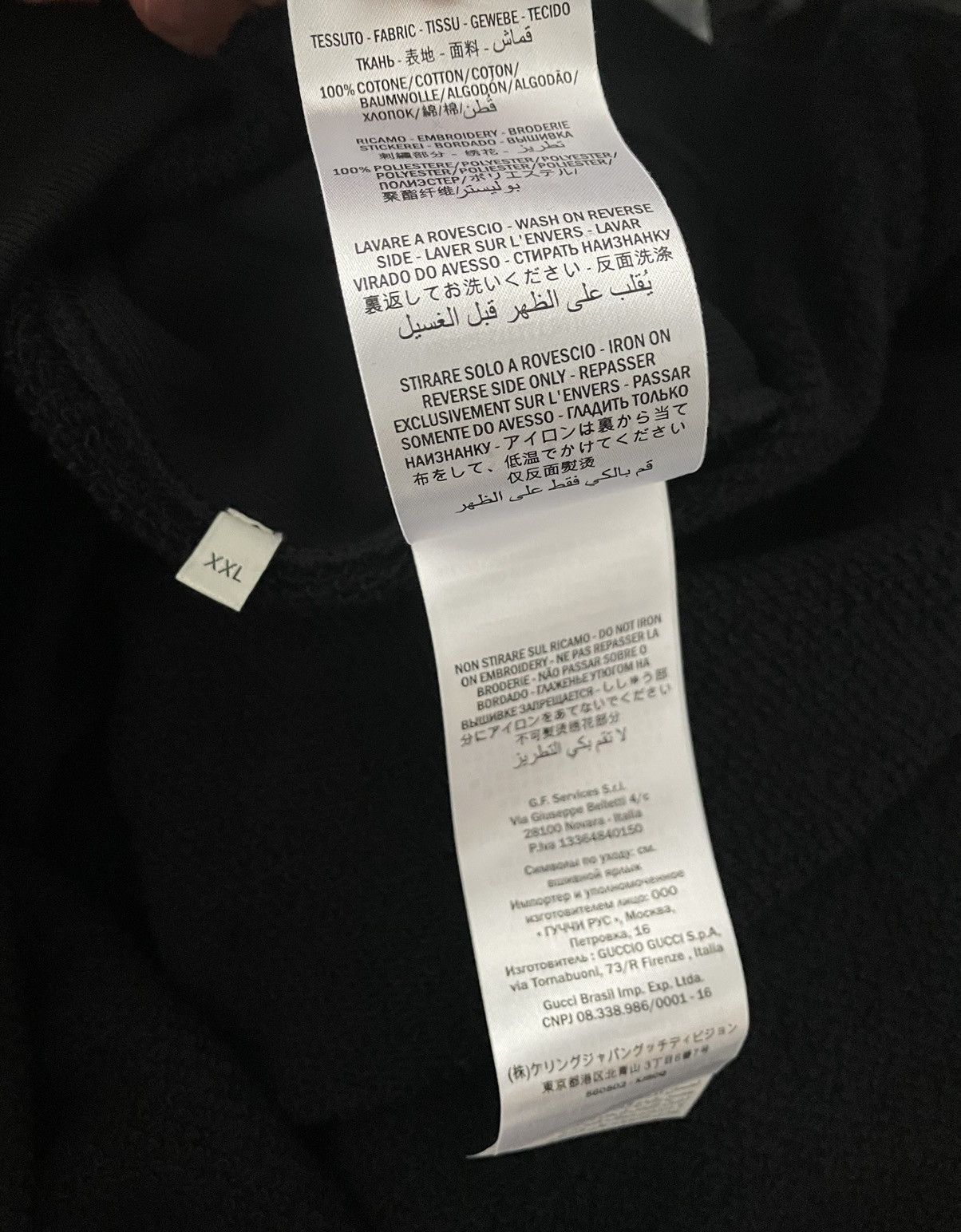 Gucci Super Runway BrandNEW Sold Out Tennis Logo Embroidery Hoodie Size US XXL / EU 58 / 5 - 14 Thumbnail