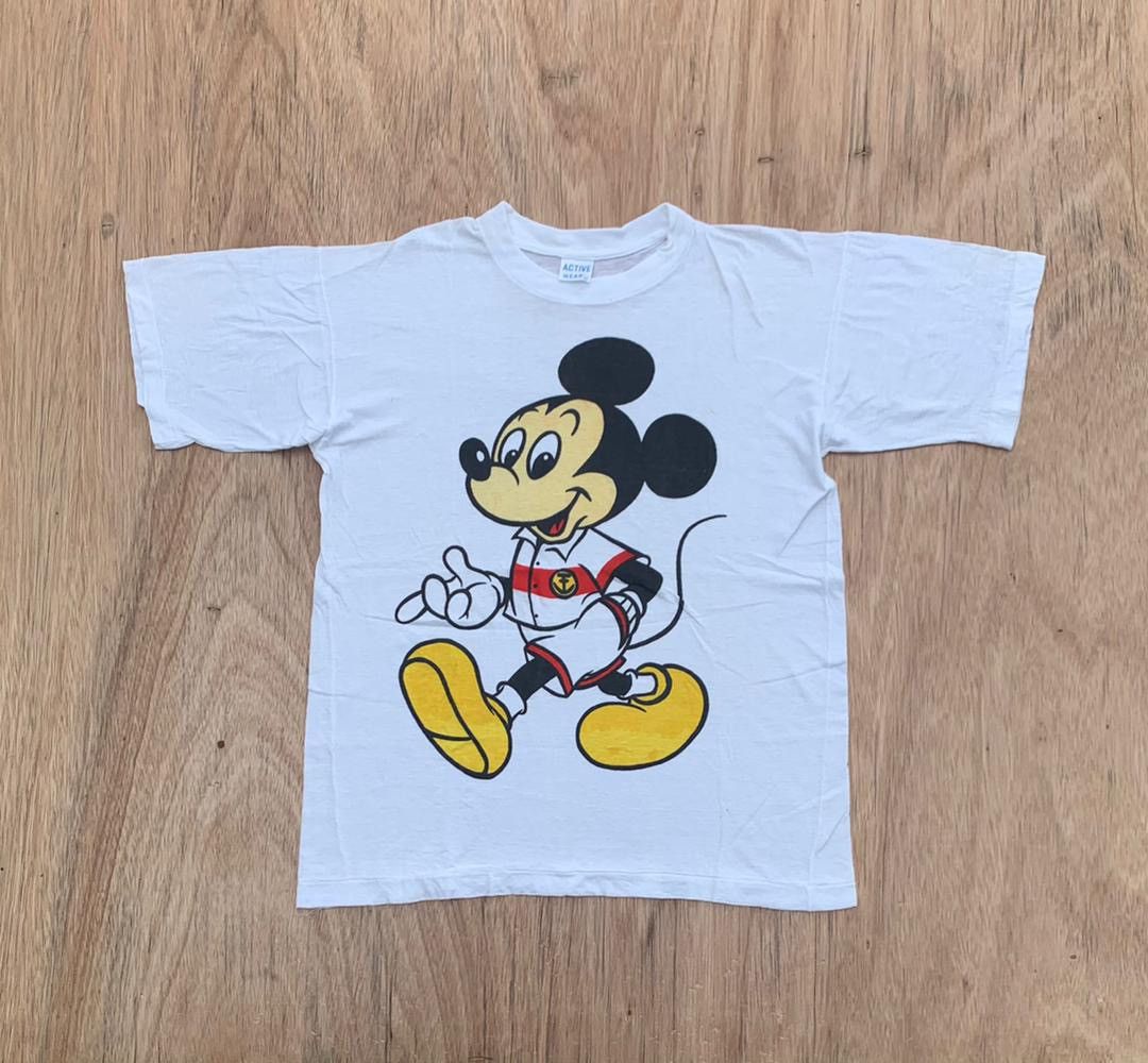 Disney × Vintage vintage tee Mickey Mouse A35 Size US M / EU 48-50 / 2 - 1 Thumbnail