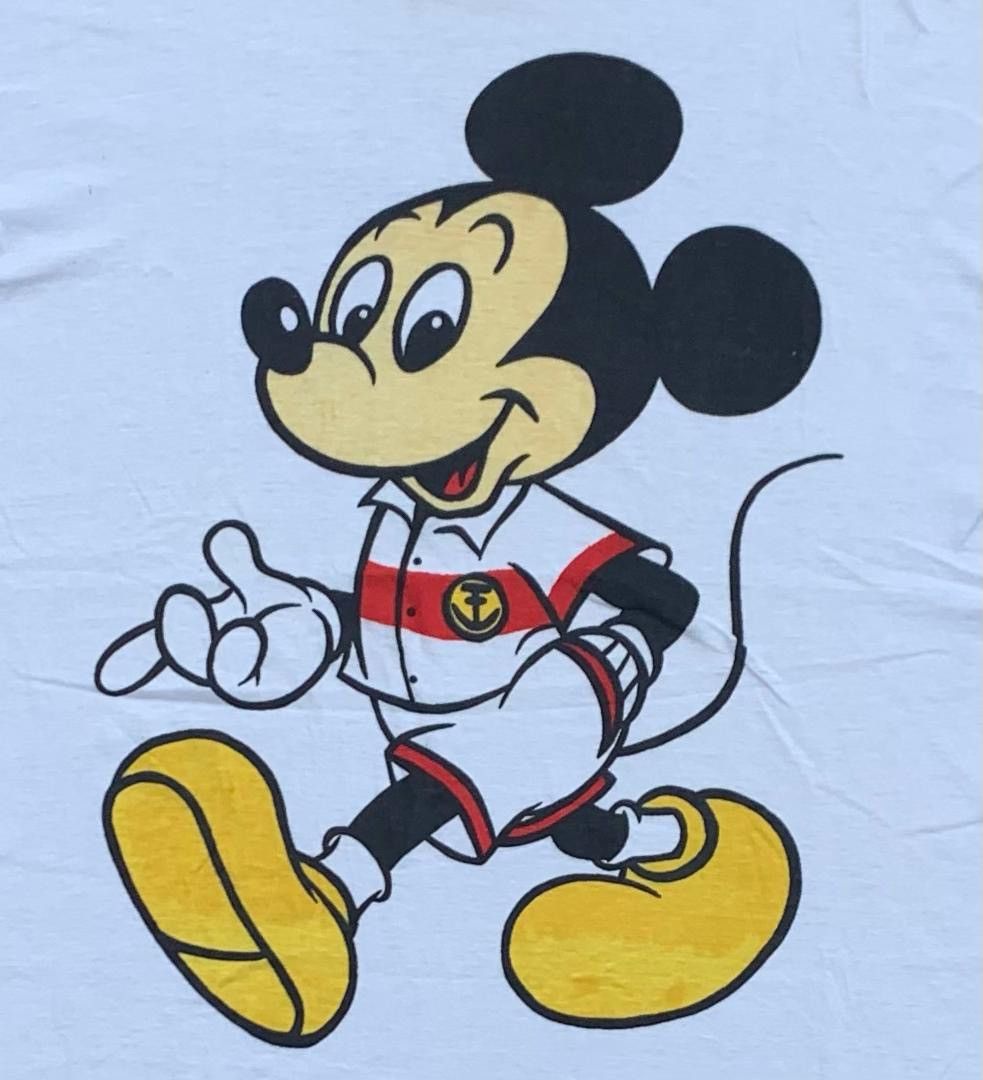 Disney × Vintage vintage tee Mickey Mouse A35 Size US M / EU 48-50 / 2 - 2 Thumbnail