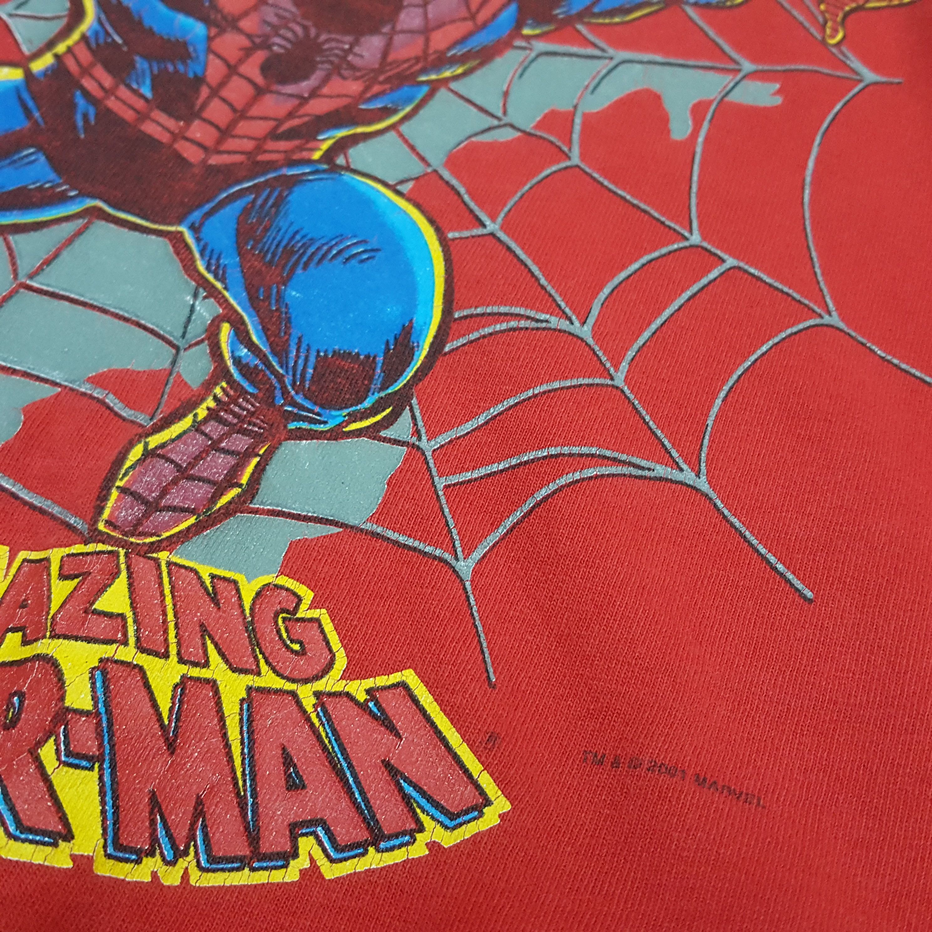 Marvel Comics × Vintage Vintage Spider-man Marvel comics nice design t-shirt Size US L / EU 52-54 / 3 - 2 Thumbnail