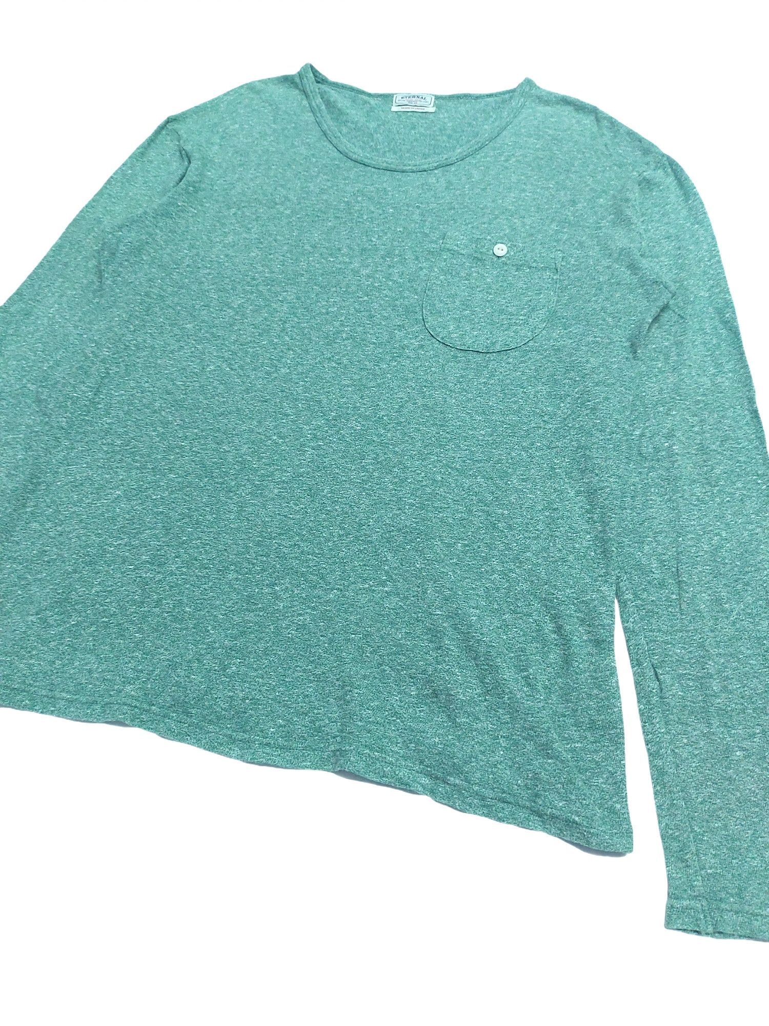 Eternal × Japanese Brand × KOJIMA GENES RARE! ETERNAL KURASHIKI UNION MADE SPECKLED L/SLEEVE Size US L / EU 52-54 / 3 - 2 Thumbnail