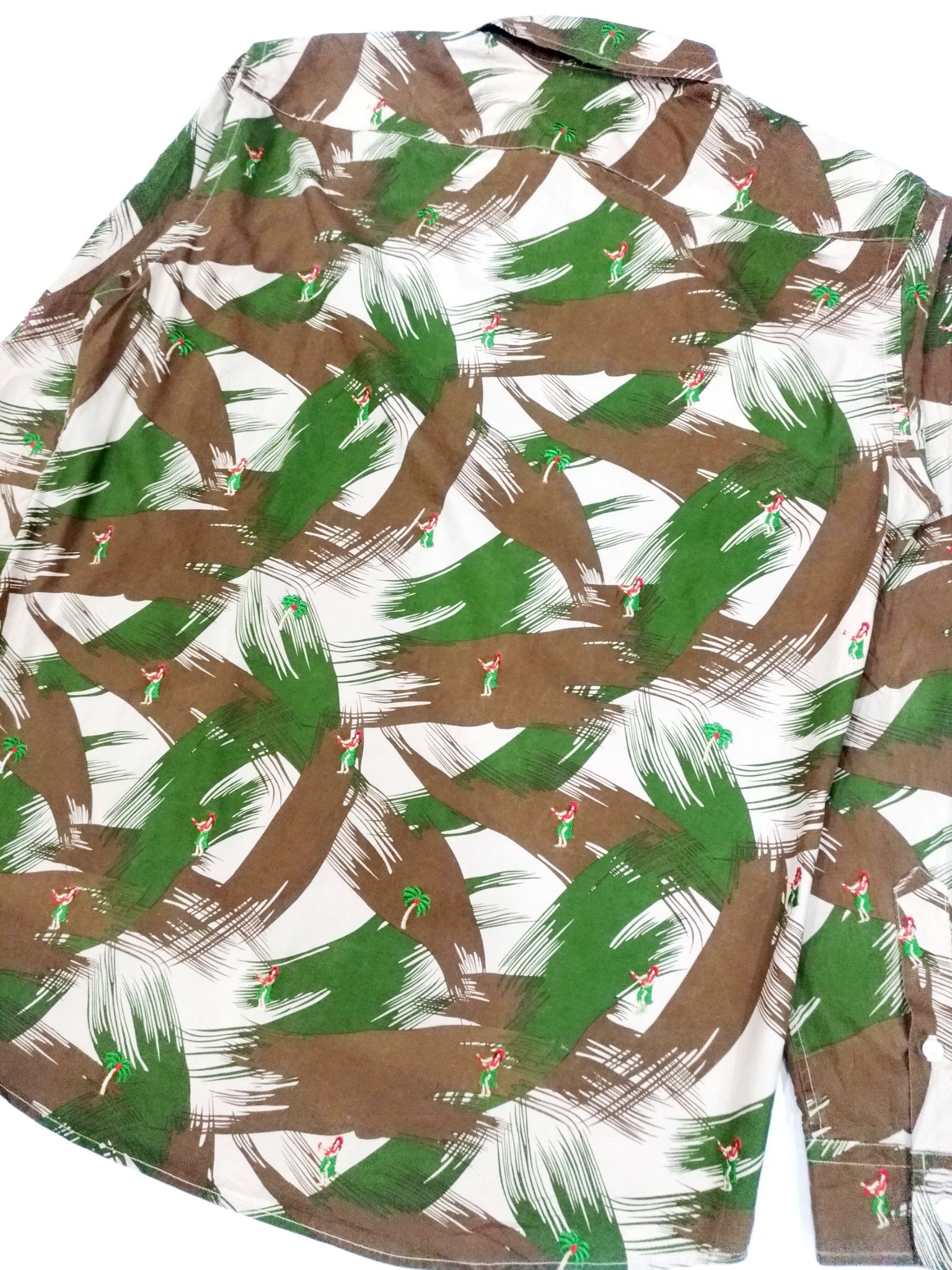 Beams Plus × Designer × Japanese Brand VERY RARE! BEAMS CAMO LONGSLEEVE SLIMFIT SHIRT Size US M / EU 48-50 / 2 - 10 Thumbnail