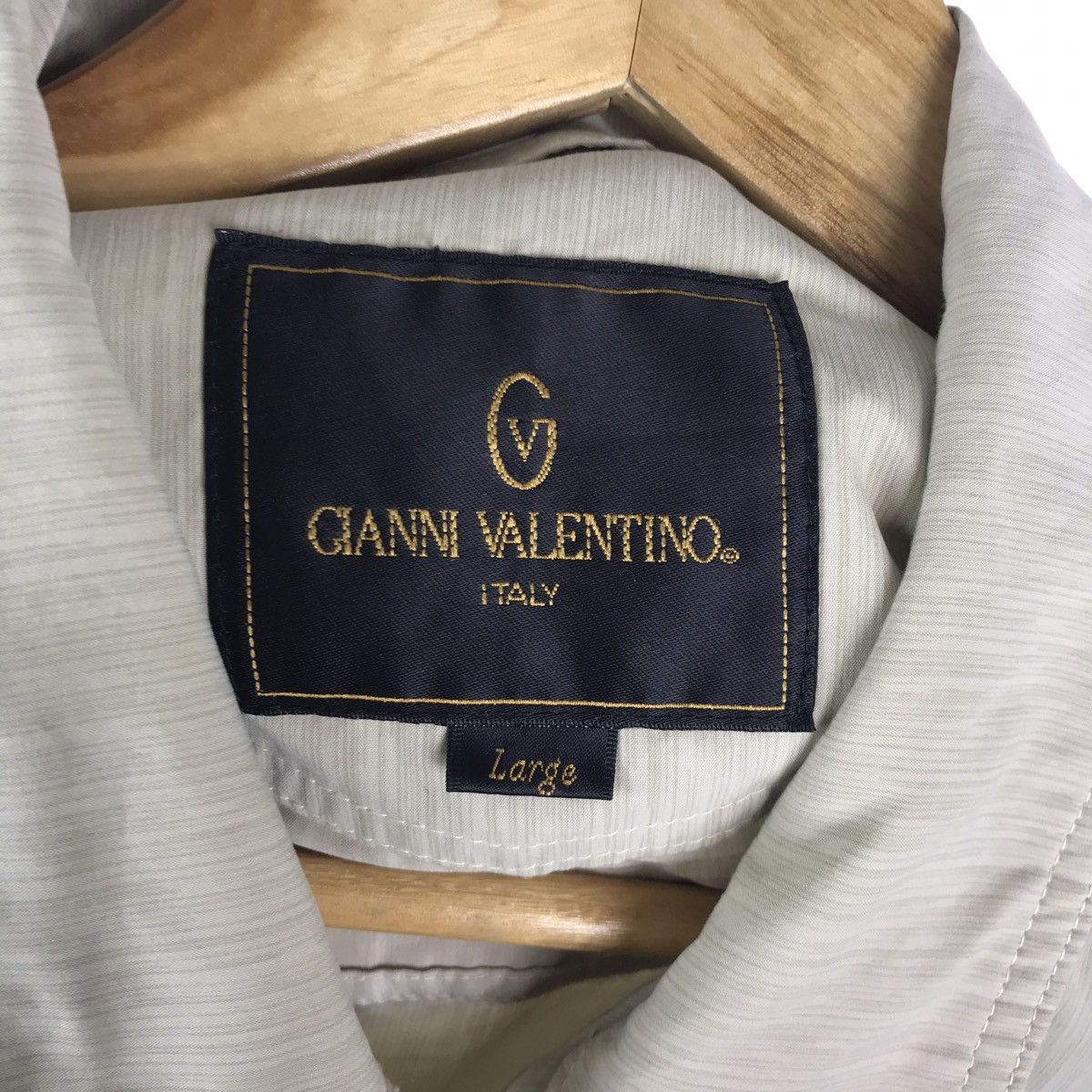 Gianni Valentino × Valentino Vintage Gianni Valentino Italy Zip Up Light Jacket Size US L / EU 52-54 / 3 - 5 Thumbnail