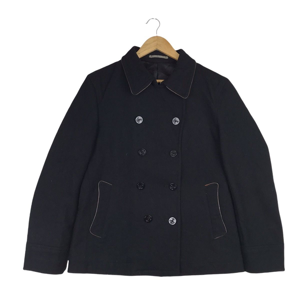 Boycott Boycott Peacoat Wool Jacket Size US M / EU 48-50 / 2 - 1 Thumbnail