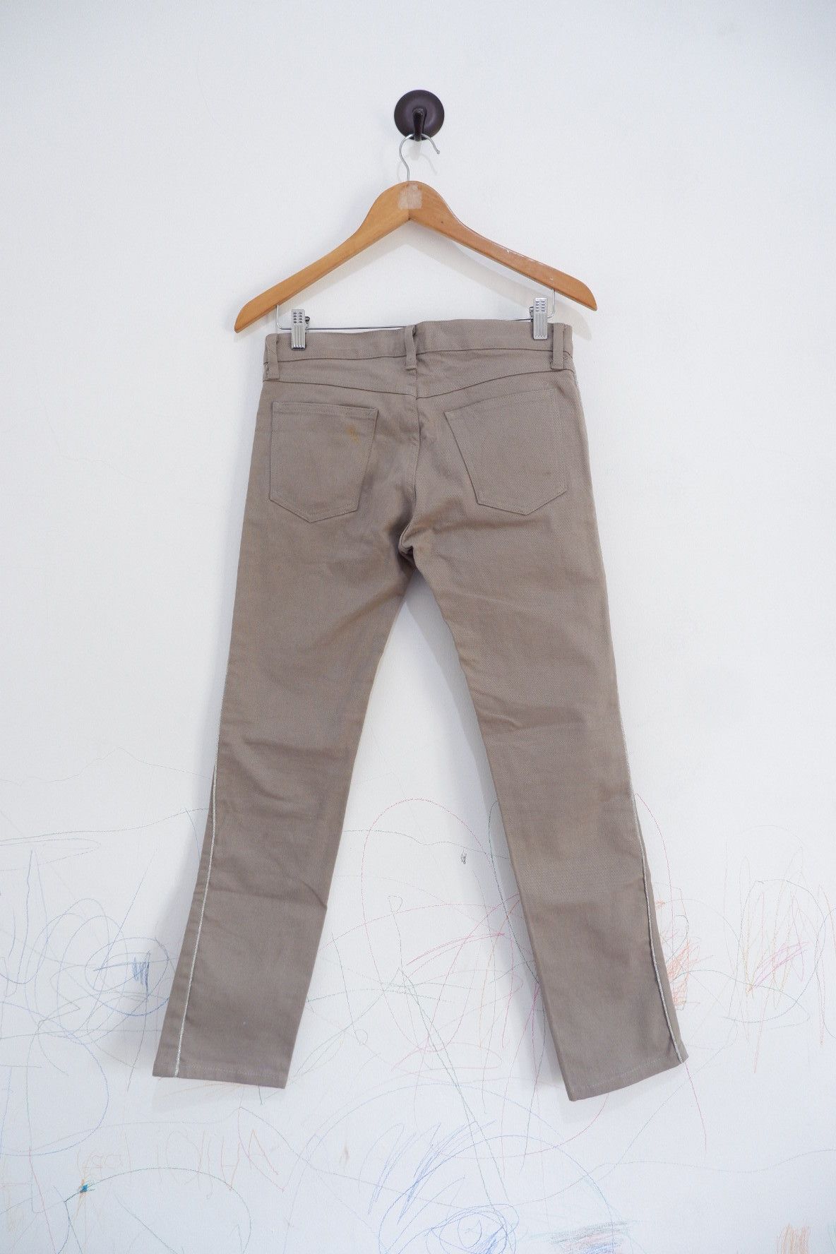 Number (N)ine Number Nine Double Side Glitter Jeans Slim Fit Size US 30 / EU 46 - 2 Thumbnail