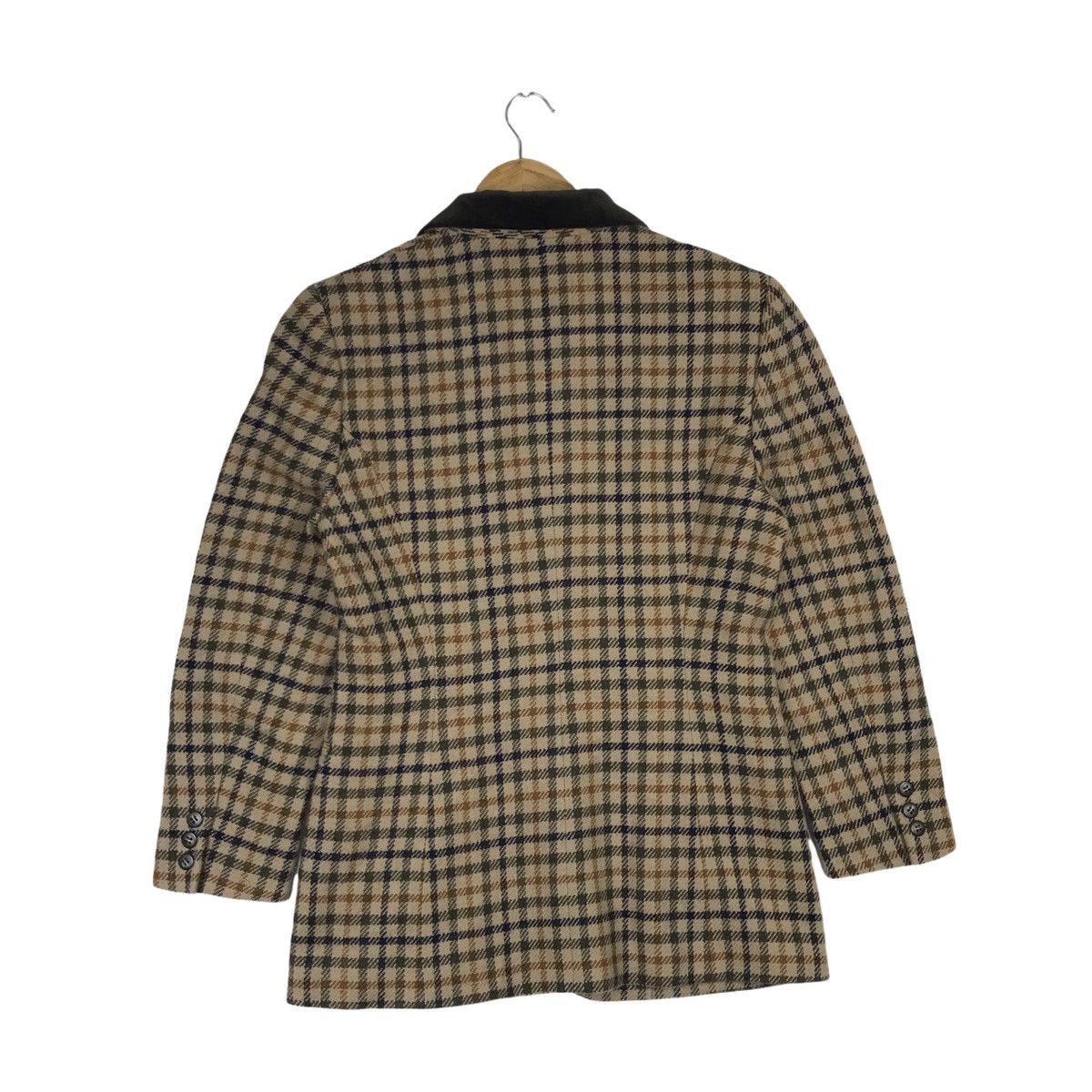 Japanese Brand PASA de COCO Nova Check Coat Blazer Jacket Size US XS / EU 42 / 0 - 5 Thumbnail
