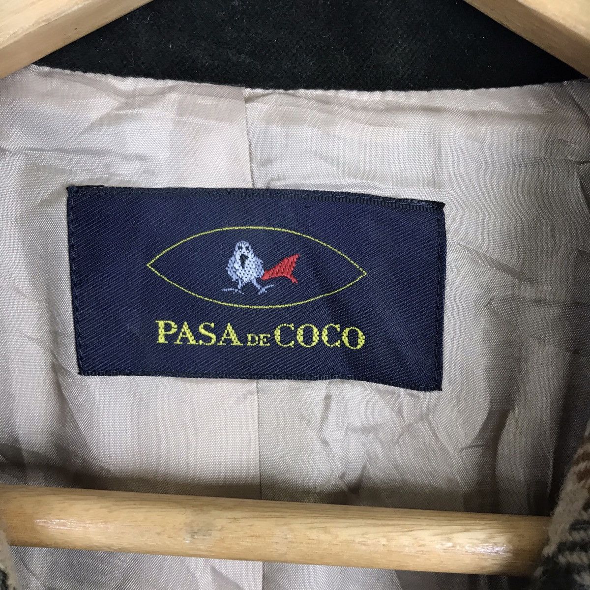 Japanese Brand PASA de COCO Nova Check Coat Blazer Jacket Size US XS / EU 42 / 0 - 7 Thumbnail