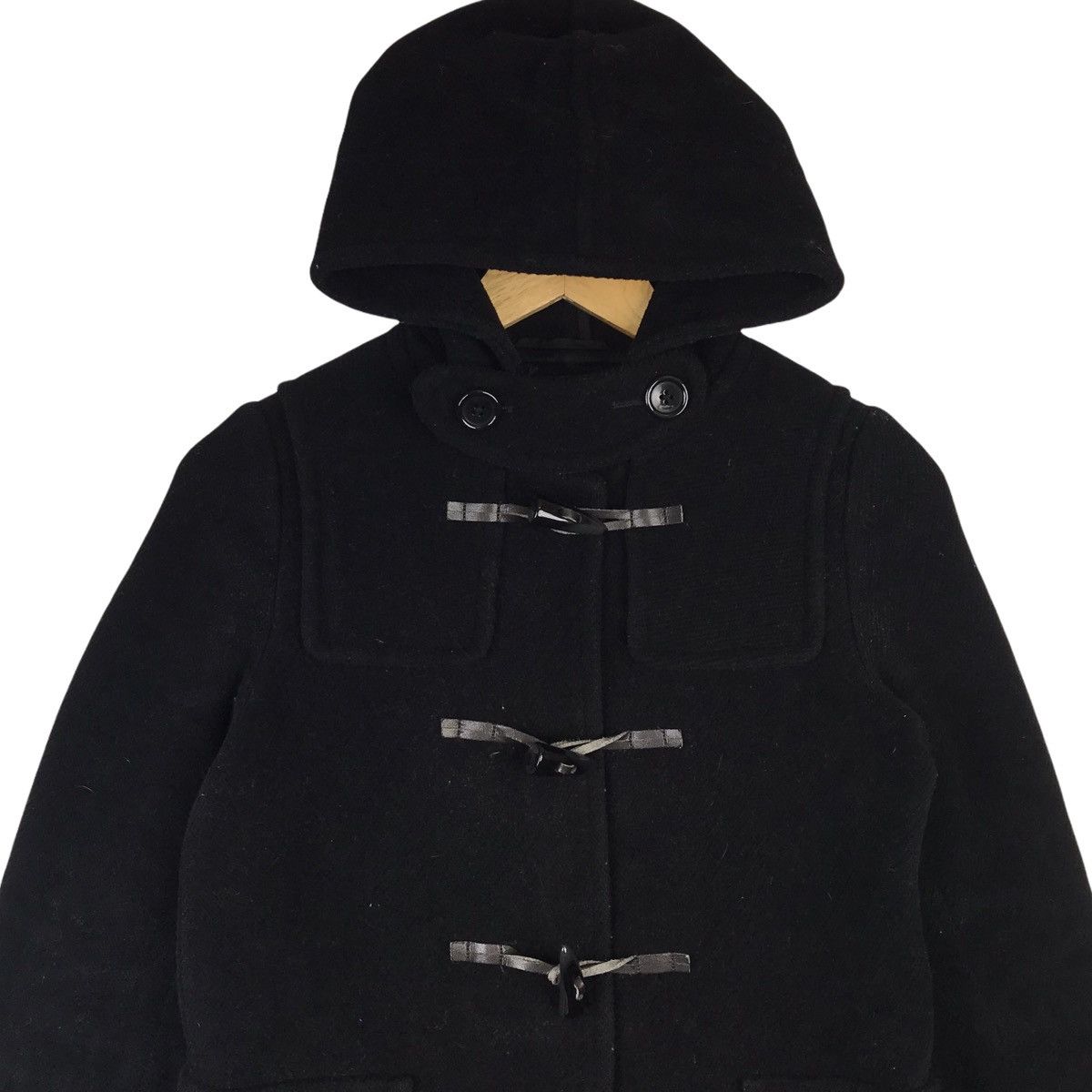 BEAUTY&YOUTH × United Arrows Wool Hoodie Duffle Coat Jacket Size US S / EU 44-46 / 1 - 2 Thumbnail