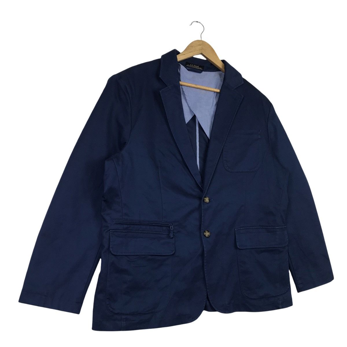 L.L. Bean Vintage L.L. BEAN Elbow Patch Coat Jacket Size US XL / EU 56 / 4 - 5 Thumbnail