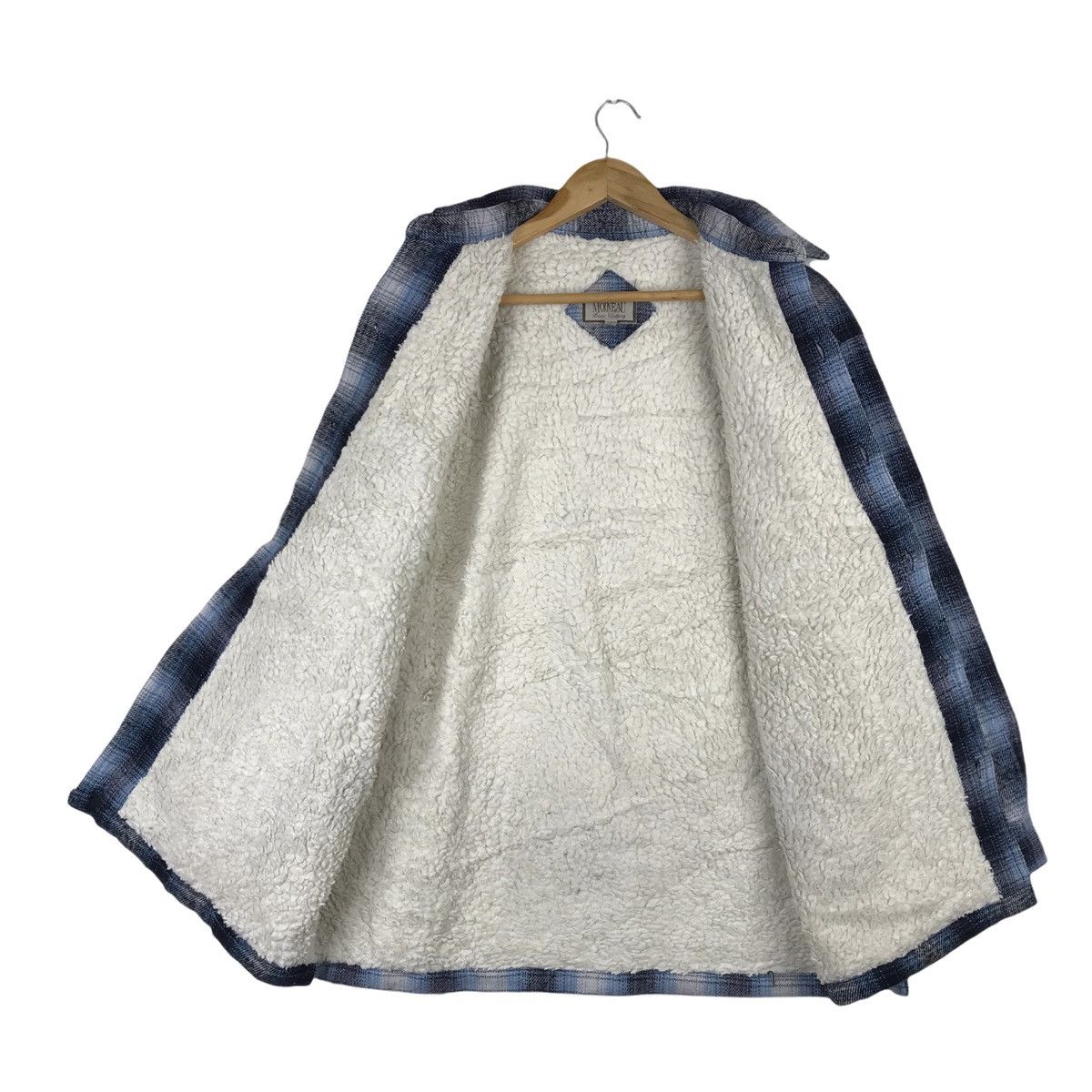 Flannel × Vintage Vintage Moineau Flannel Sherpa Jacket Size US L / EU 52-54 / 3 - 7 Thumbnail