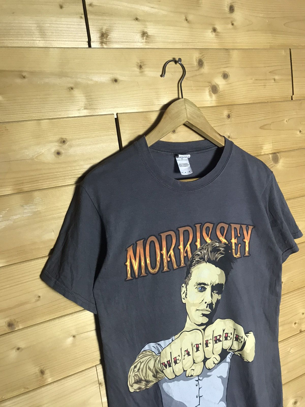 Vintage Rare the Smiths Morrissey meat free t-shirt Size US S / EU 44-46 / 1 - 2 Thumbnail