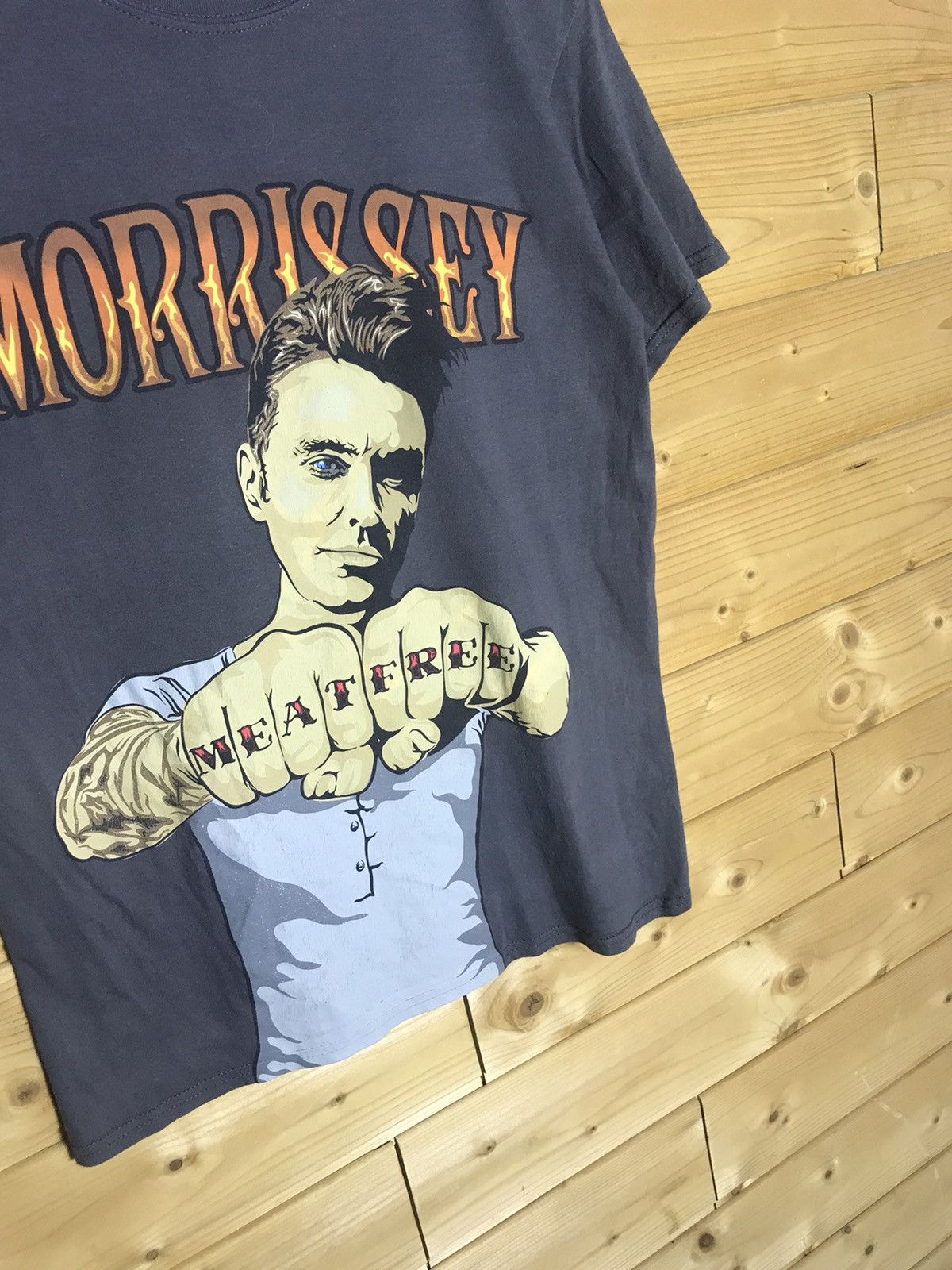 Vintage Rare the Smiths Morrissey meat free t-shirt Size US S / EU 44-46 / 1 - 3 Thumbnail