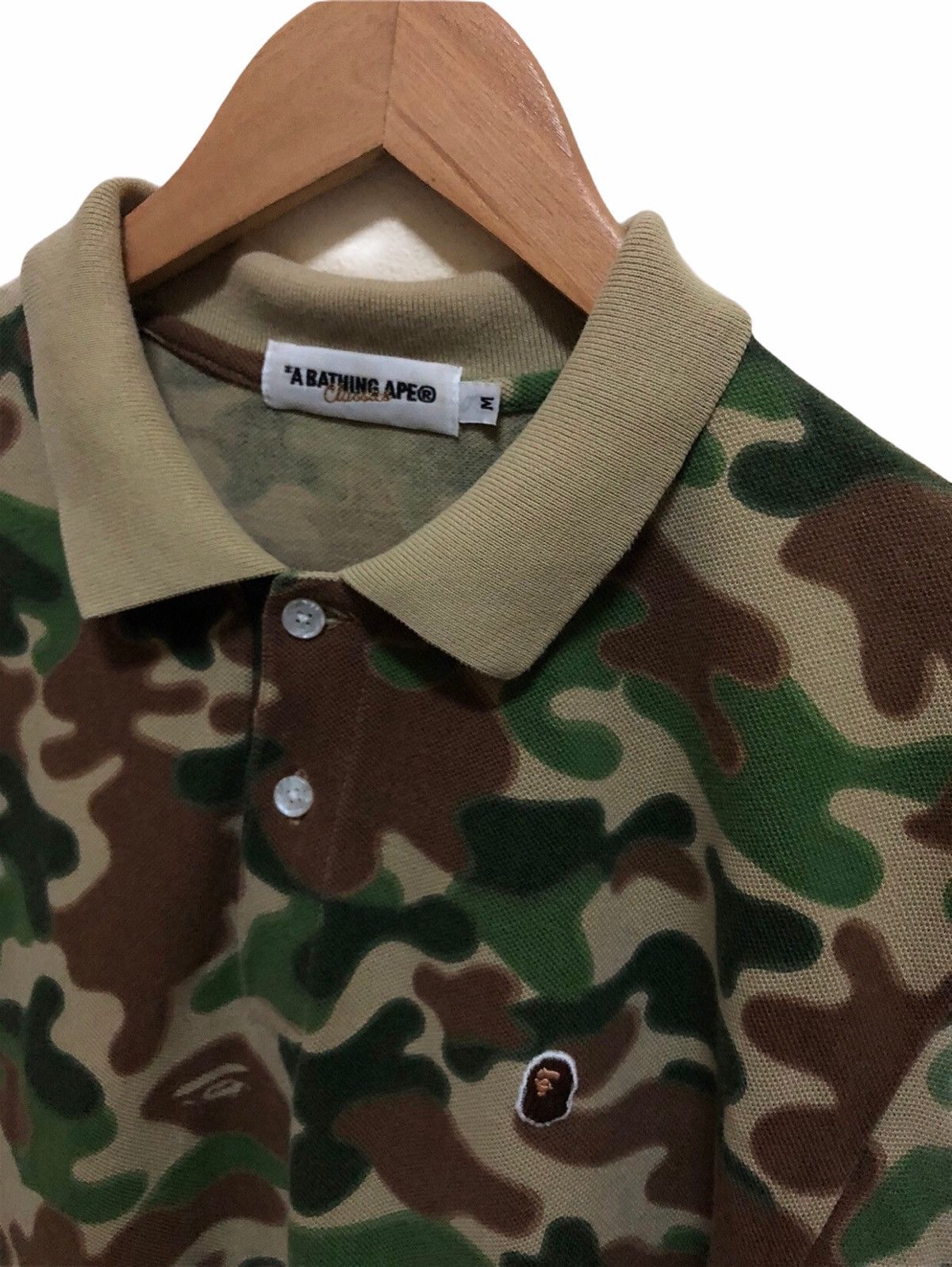 Bape Puzzle Camo Polo Size US M / EU 48-50 / 2 - 4 Thumbnail