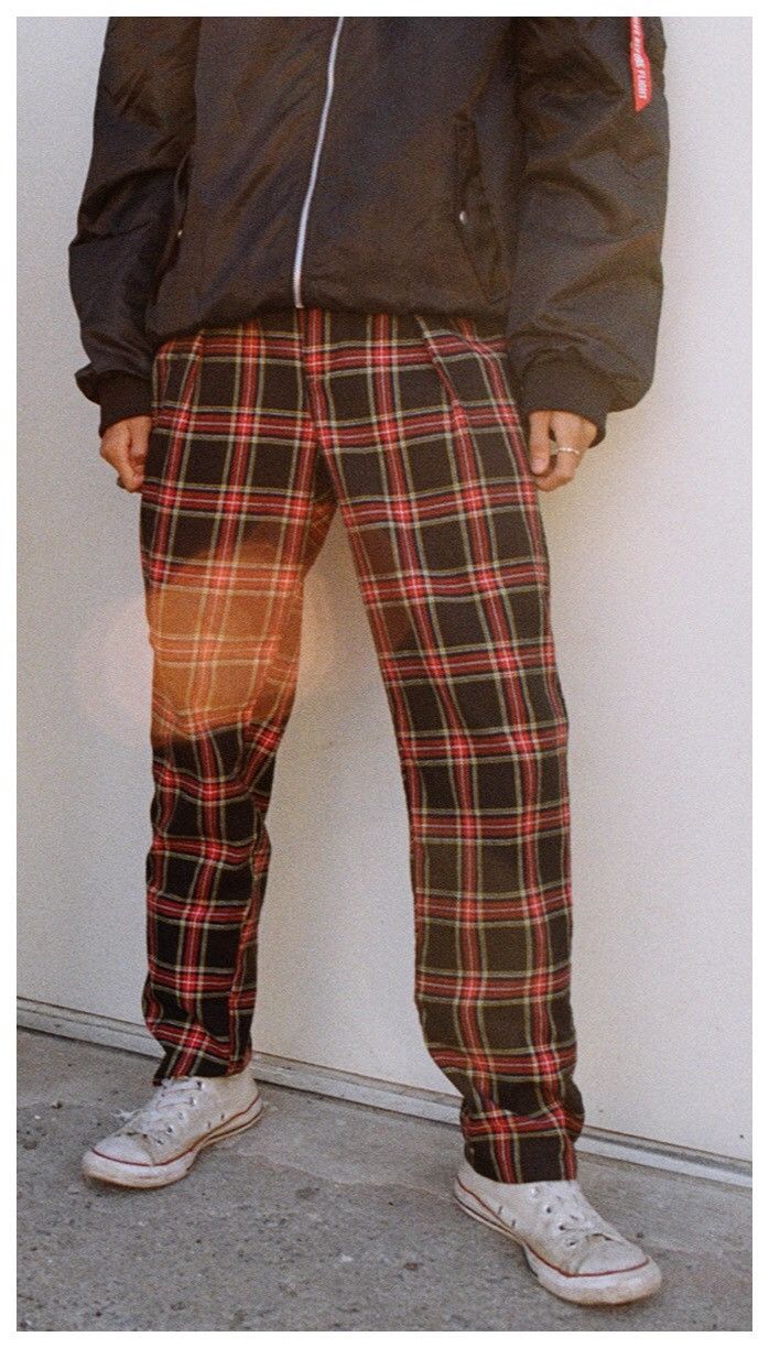 Designer × Other SPIN Plaid Pant Size US 28 / EU 44 - 2 Thumbnail