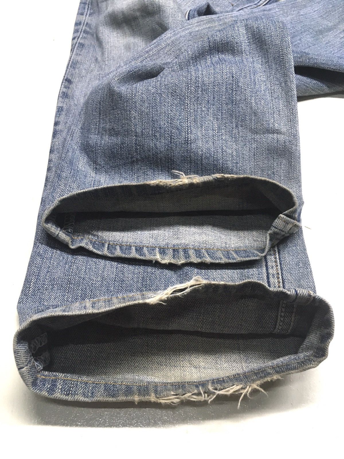 Levi's × Vintage Vintage Levi’s 502 blue wash distressed denim japan Size US 29 - 9 Thumbnail