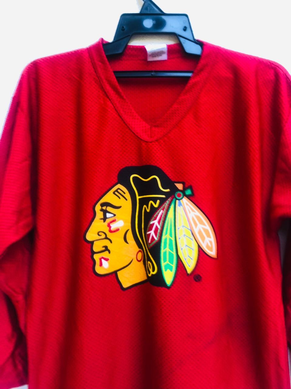 Vintage Vintage Chicago Blackhawks Ice Hockey Fashion Style Shirt Size US L / EU 52-54 / 3 - 3 Thumbnail