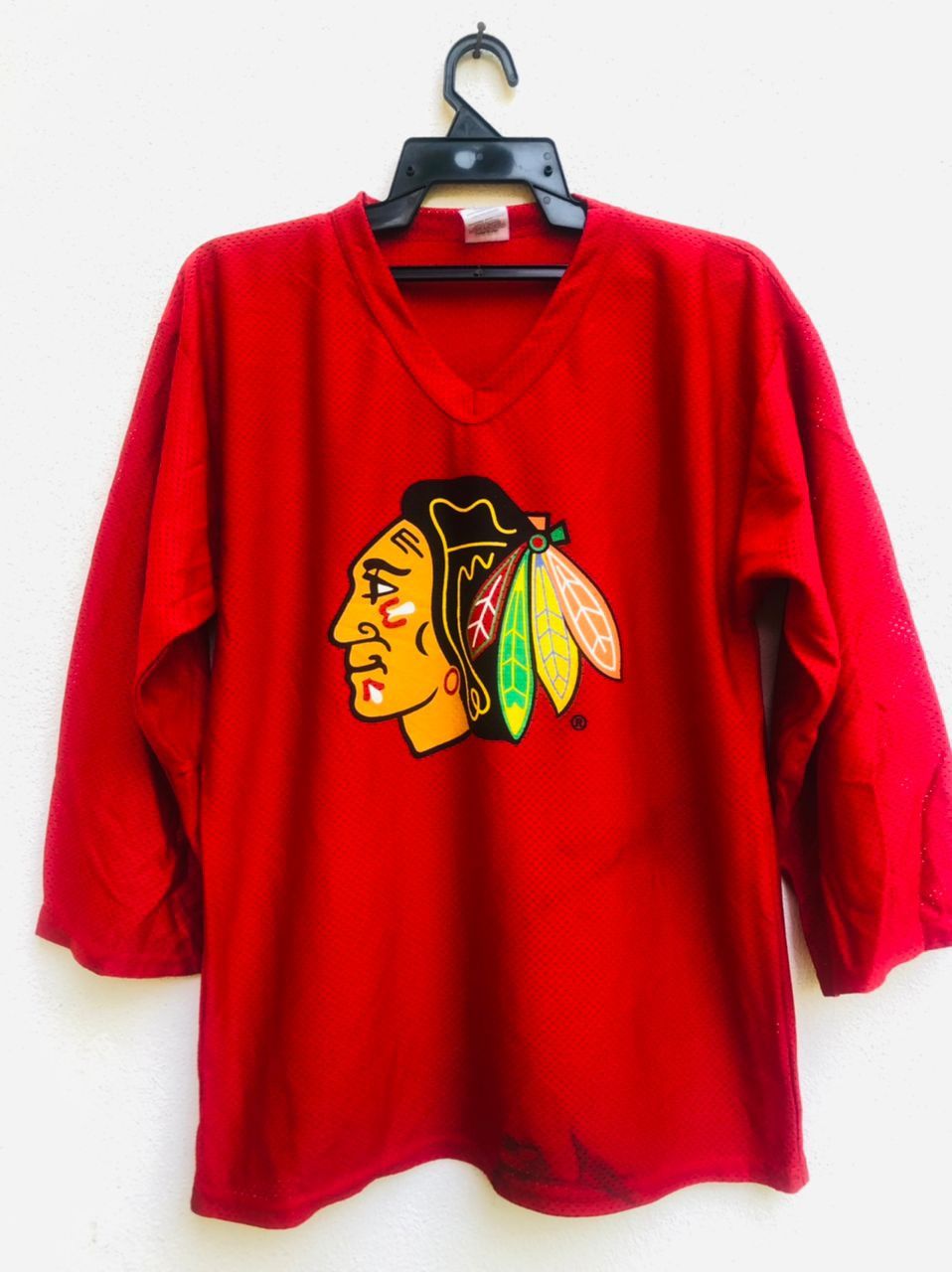 Vintage Vintage Chicago Blackhawks Ice Hockey Fashion Style Shirt Size US L / EU 52-54 / 3 - 1 Thumbnail
