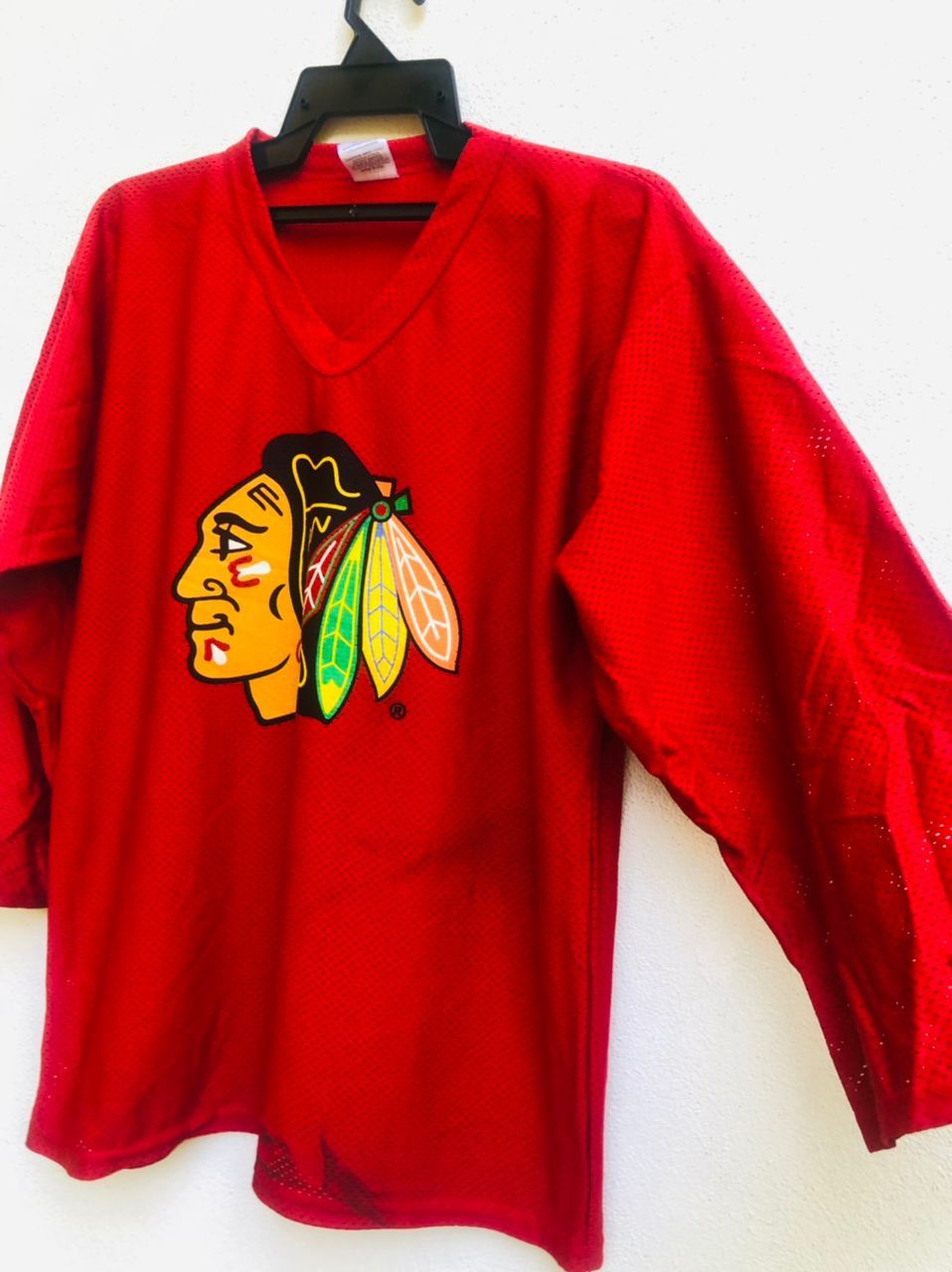 Vintage Vintage Chicago Blackhawks Ice Hockey Fashion Style Shirt Size US L / EU 52-54 / 3 - 6 Thumbnail