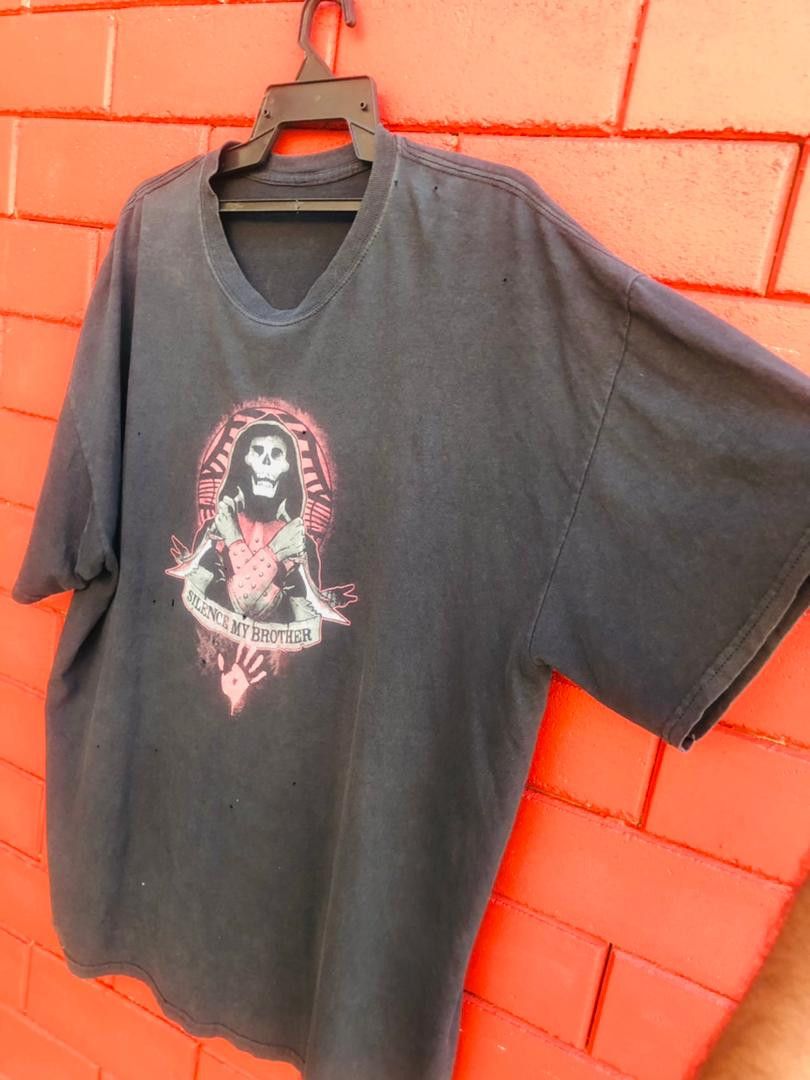 Vintage Vintage Silence My Brother Games Streetwear Fashion Style Size US XL / EU 56 / 4 - 5 Thumbnail