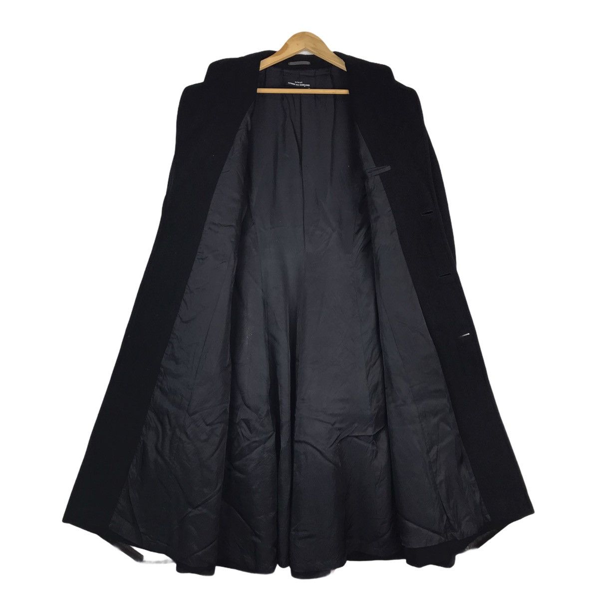 Comme des Garcons × Japanese Brand × Rei Kawakubo Comme des Garçons Tricot Long Coat Wool Jacket Size US M / EU 48-50 / 2 - 9 Thumbnail